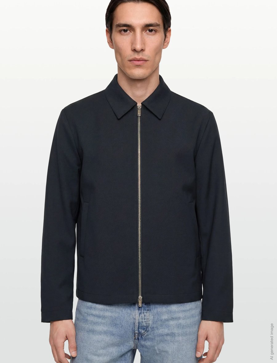 BOSS - H-Hanry-Wing-263 - wolljacken - dark blue - 3