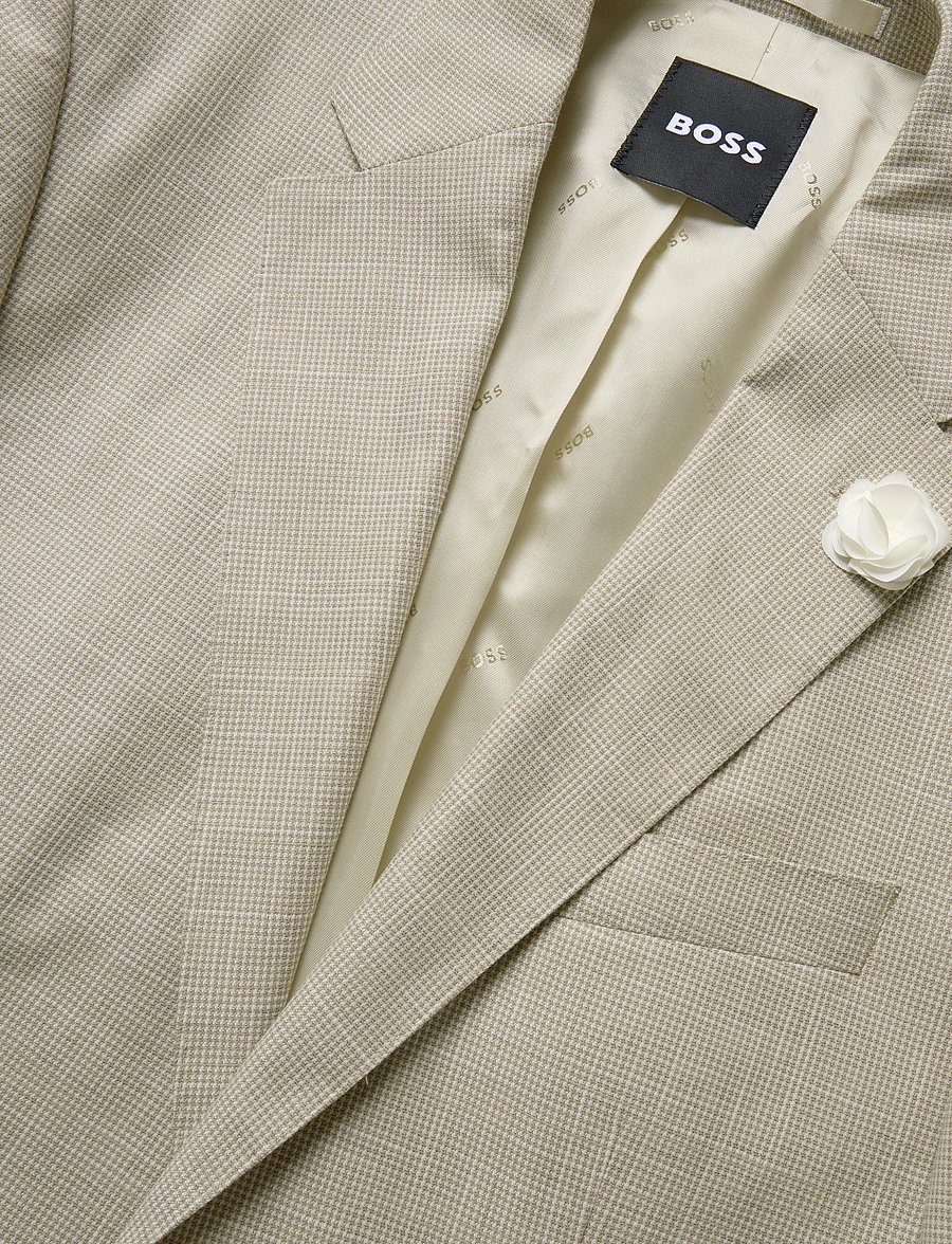 BOSS - H-Janson-263 - einreiher - medium beige - 2
