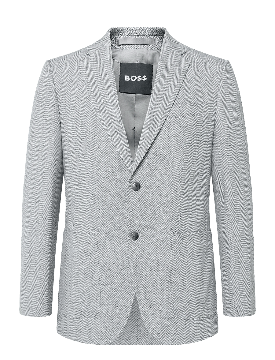 BOSS - H-Janson-263 - einreiher - open grey - 0