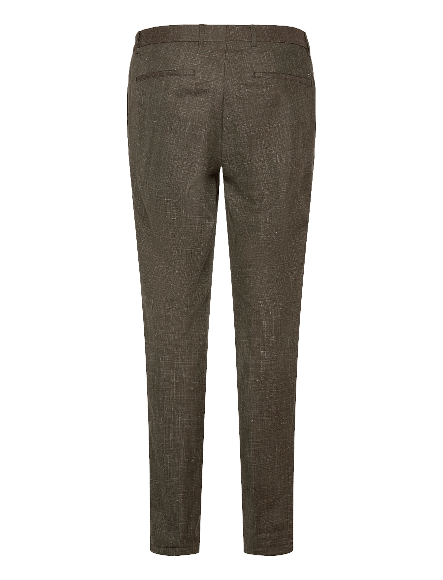 BOSS - C-Genius-263 - linen trousers - open green - 1