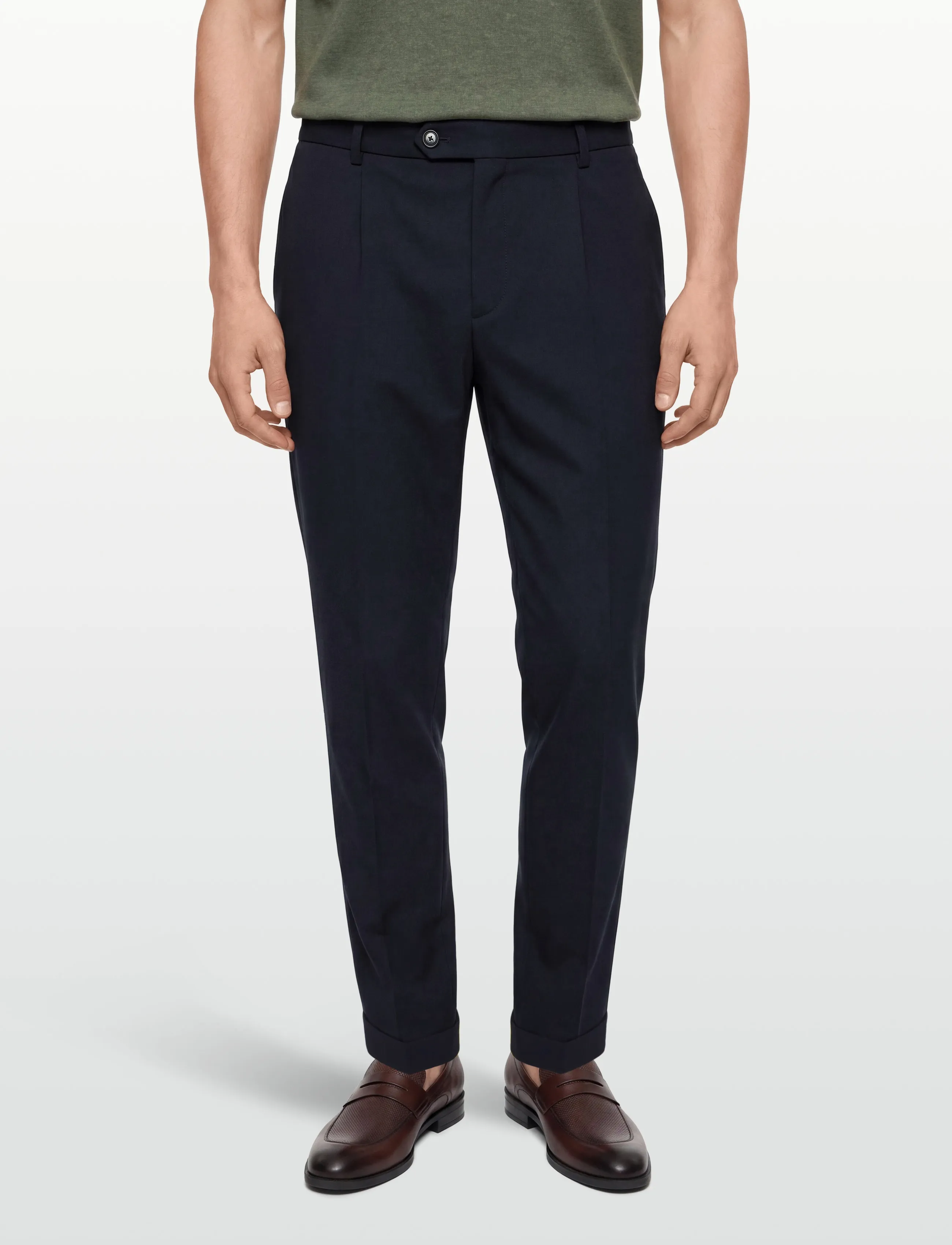 BOSS - H-Perin-DPLTUWG-263 - habitbukser - dark blue - 3
