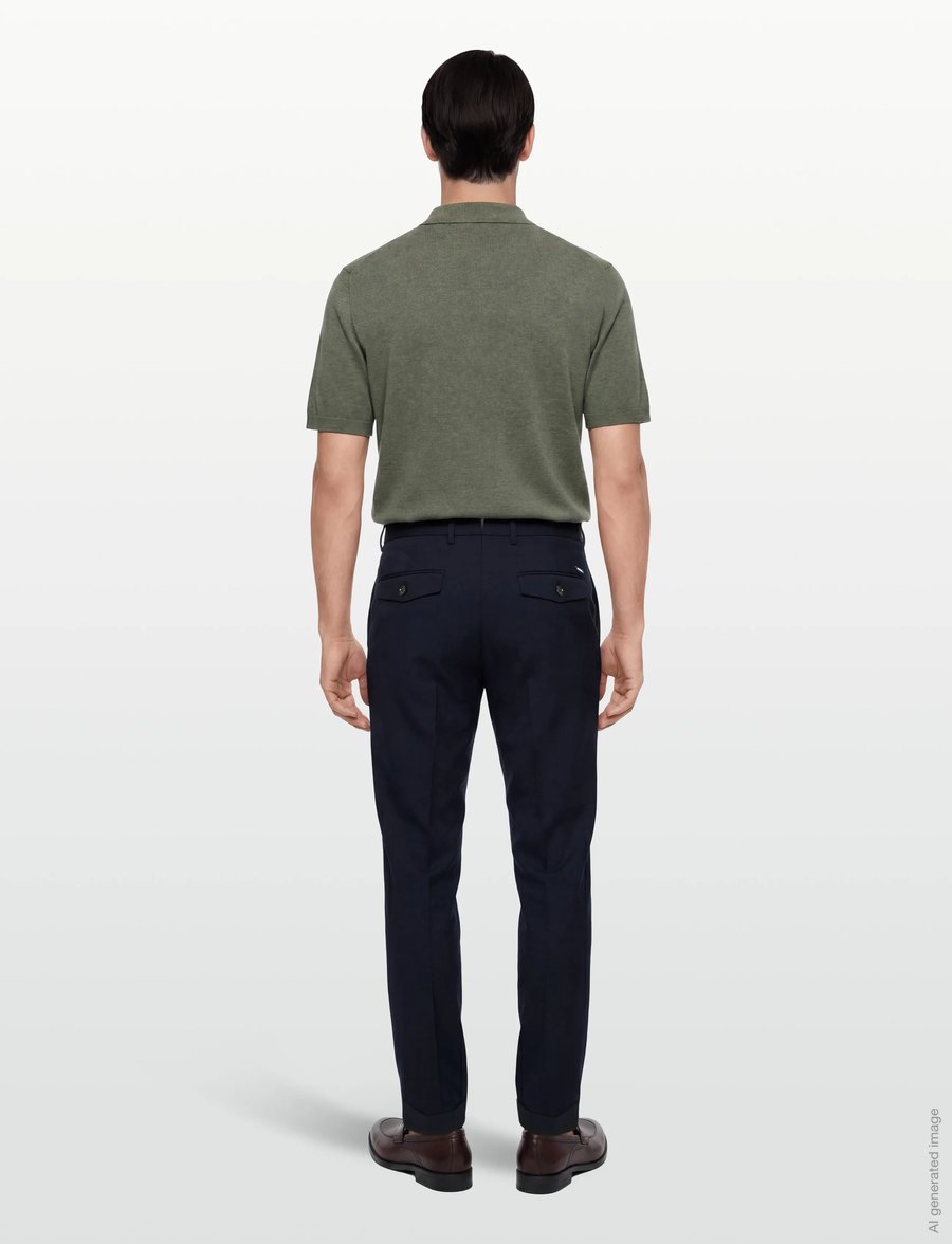 BOSS - H-Perin-DPLTUWG-263 - habitbukser - dark blue - 4