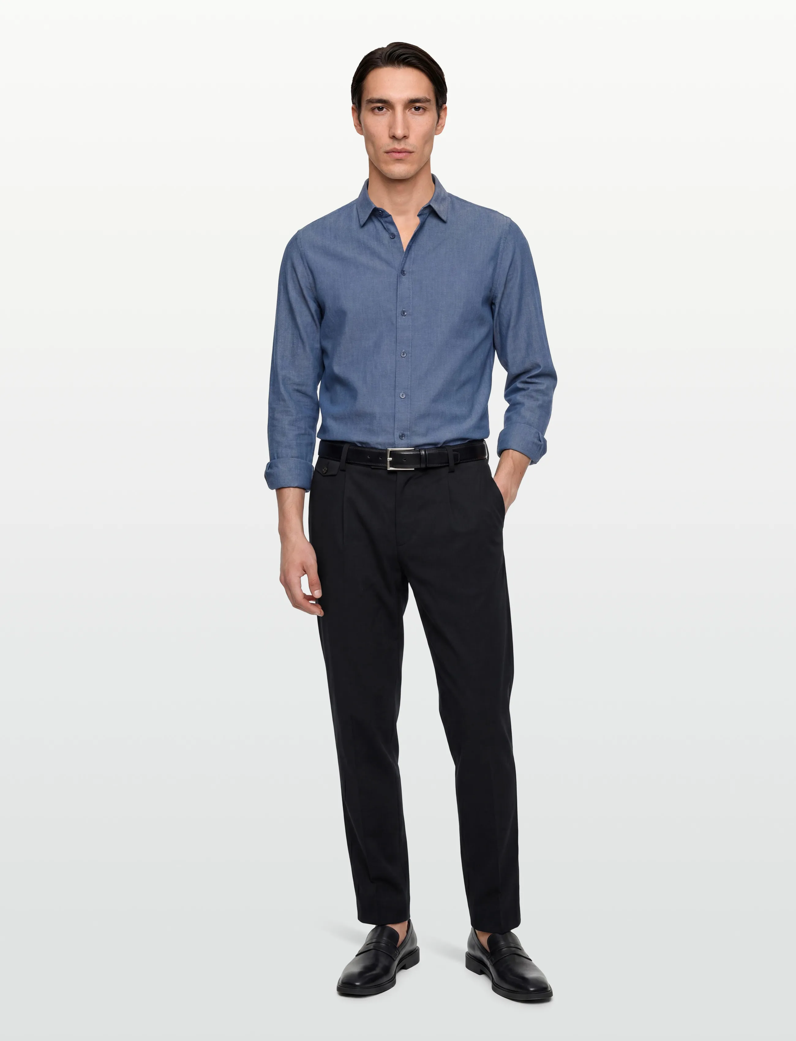 BOSS H-Perin-PL-DTL-263 - Kleidung - DARK BLUE / navy