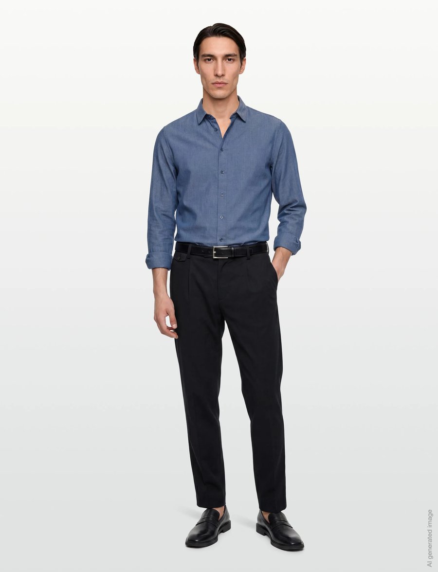BOSS - H-Perin-PL-DTL-263 - suit trousers - dark blue - 0