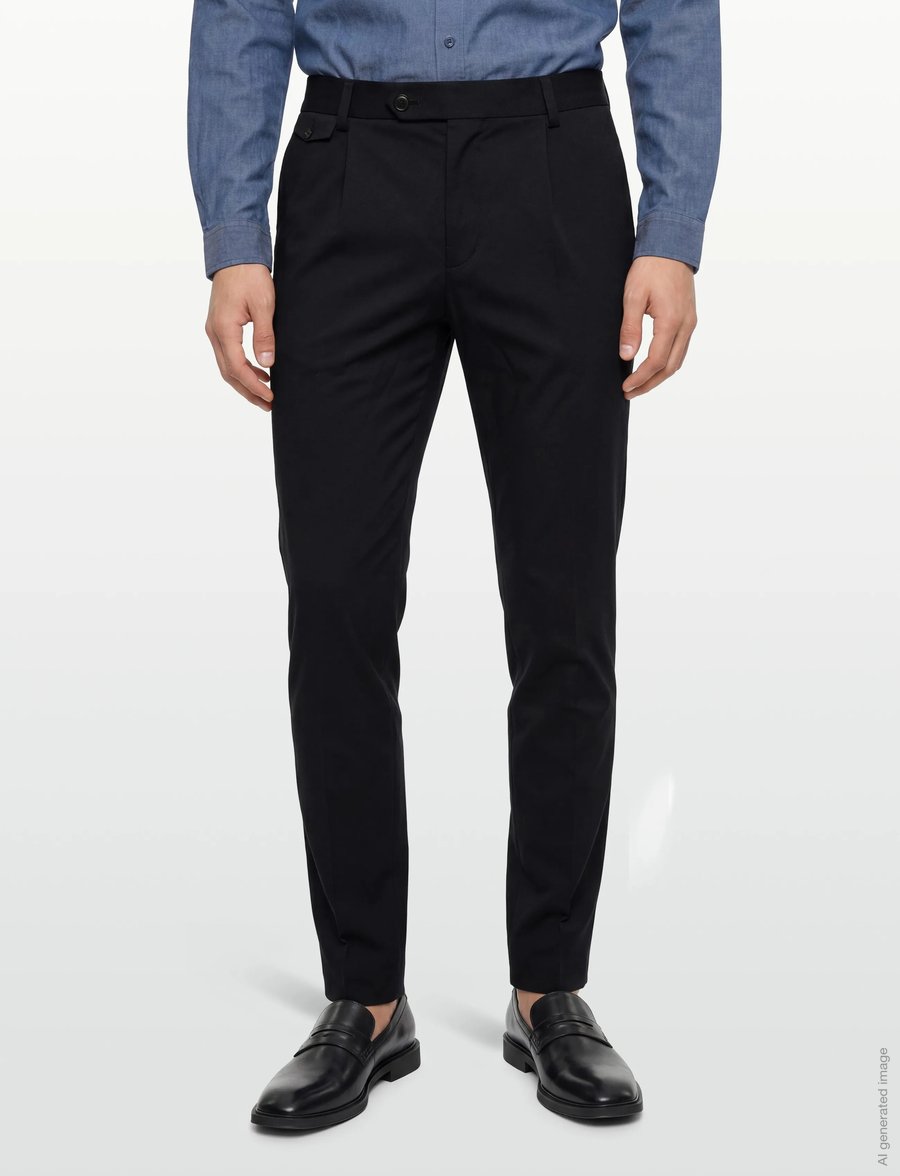 BOSS - H-Perin-PL-DTL-263 - suit trousers - dark blue - 3