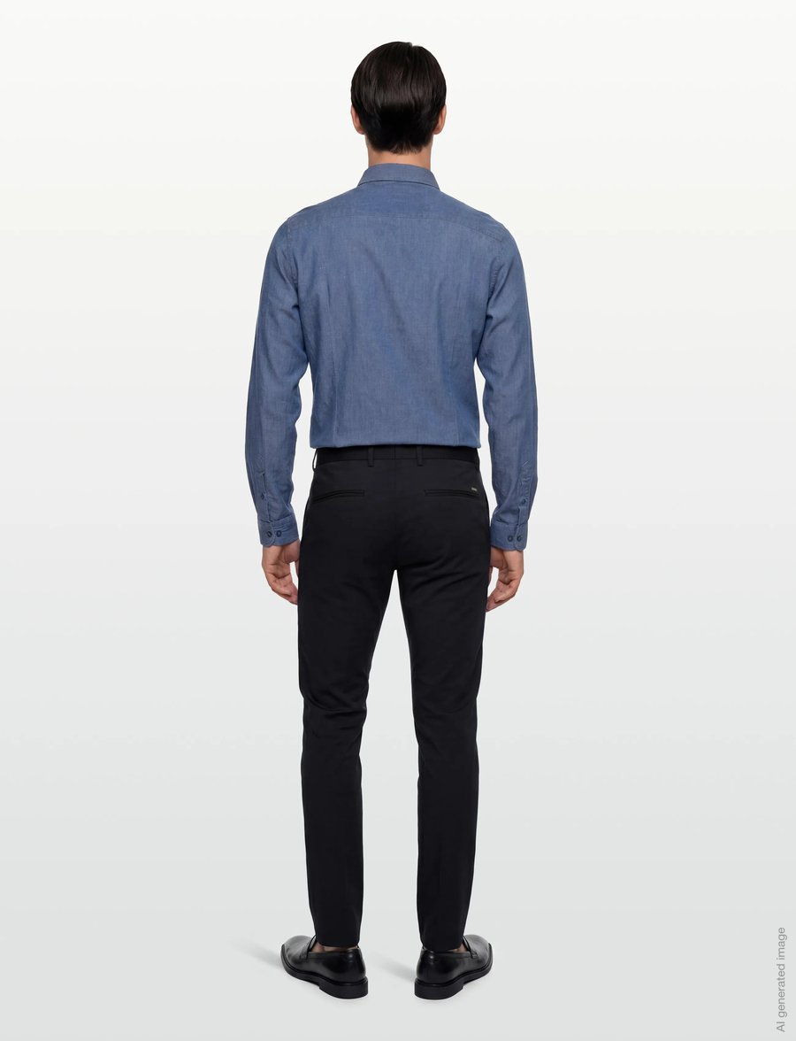 BOSS - H-Perin-PL-DTL-263 - suit trousers - dark blue - 4