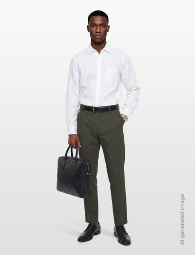 BOSS H-perin-pl-dtl-263 (Open Green/Khakigrön) - 2399 kr