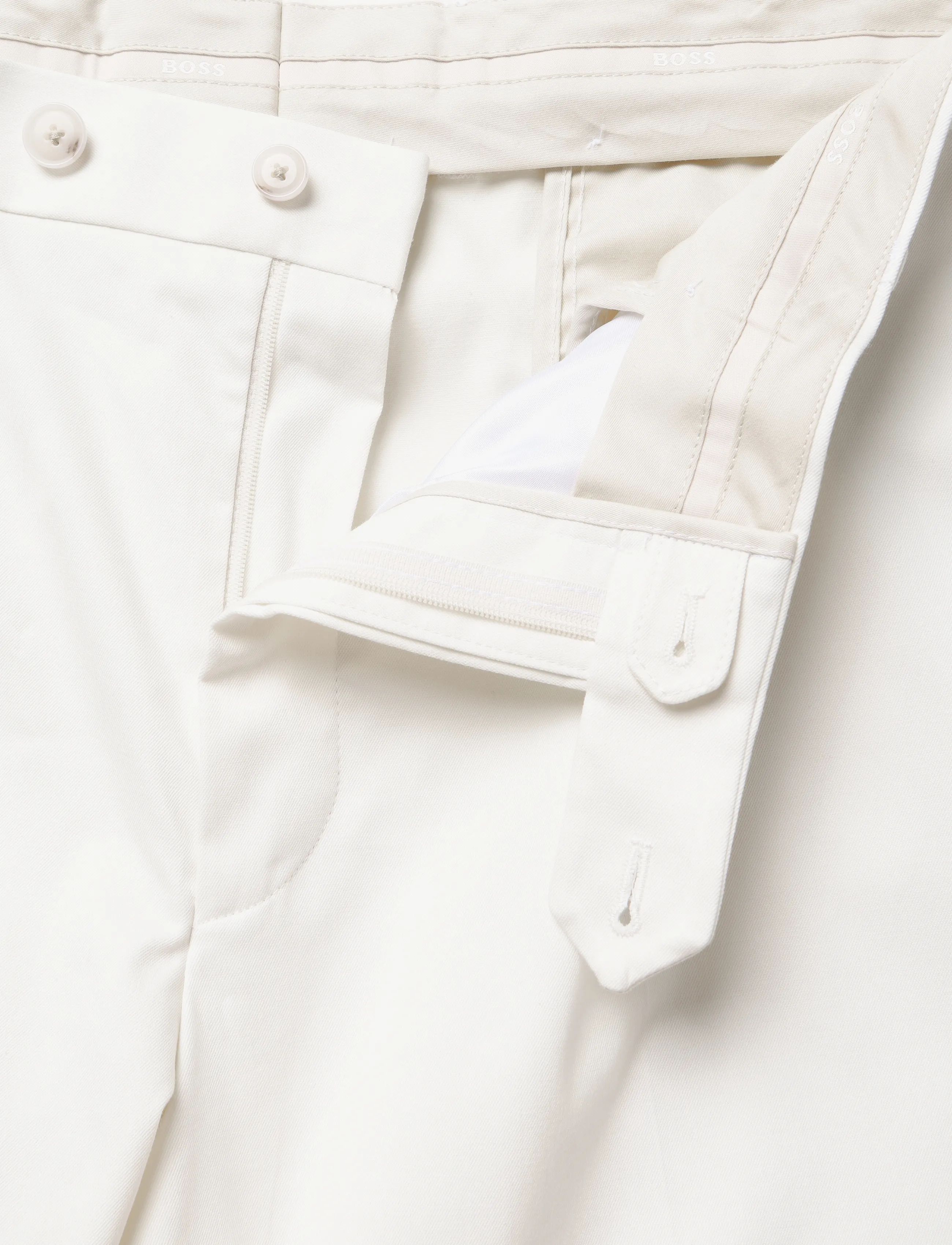 BOSS - H-Perin-PL-DTL-263 - anzugshosen - open white - 3