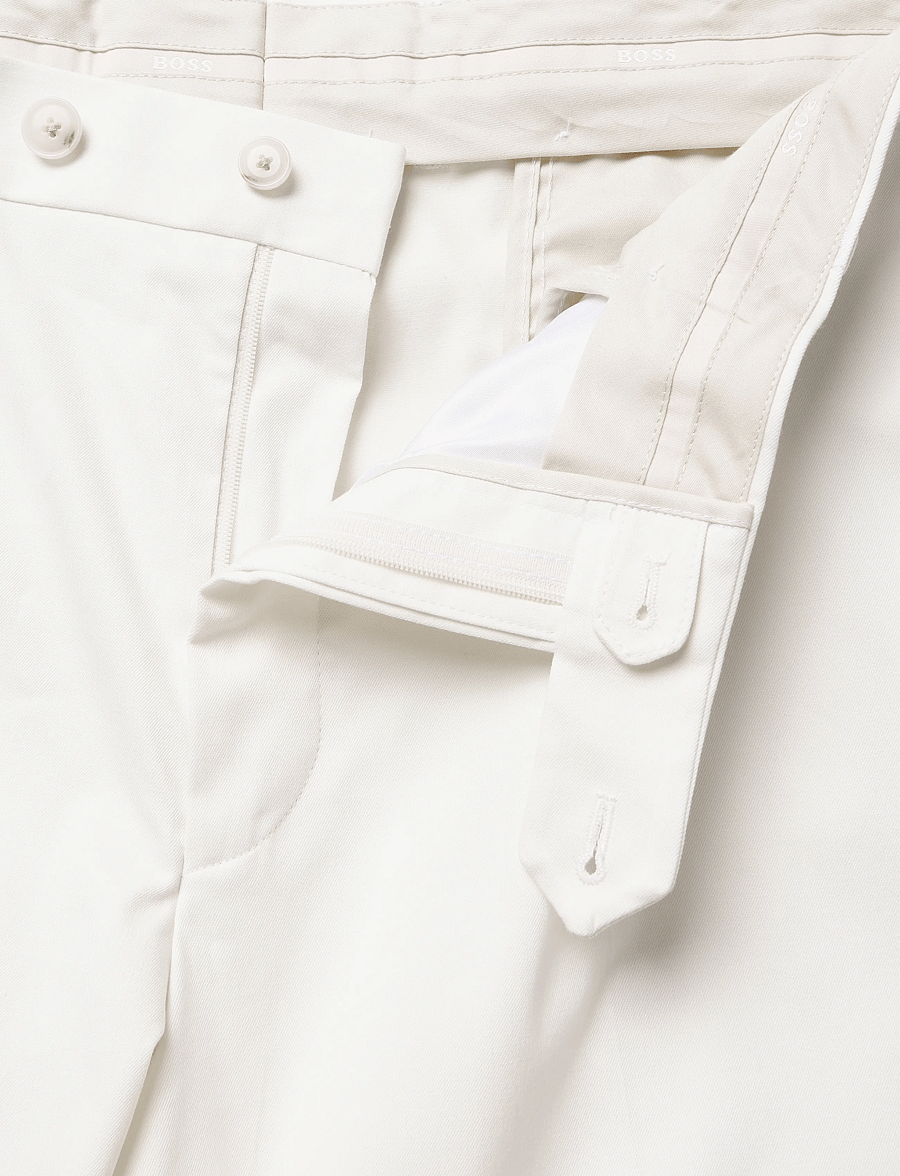BOSS - H-Perin-PL-DTL-263 - anzugshosen - open white - 3