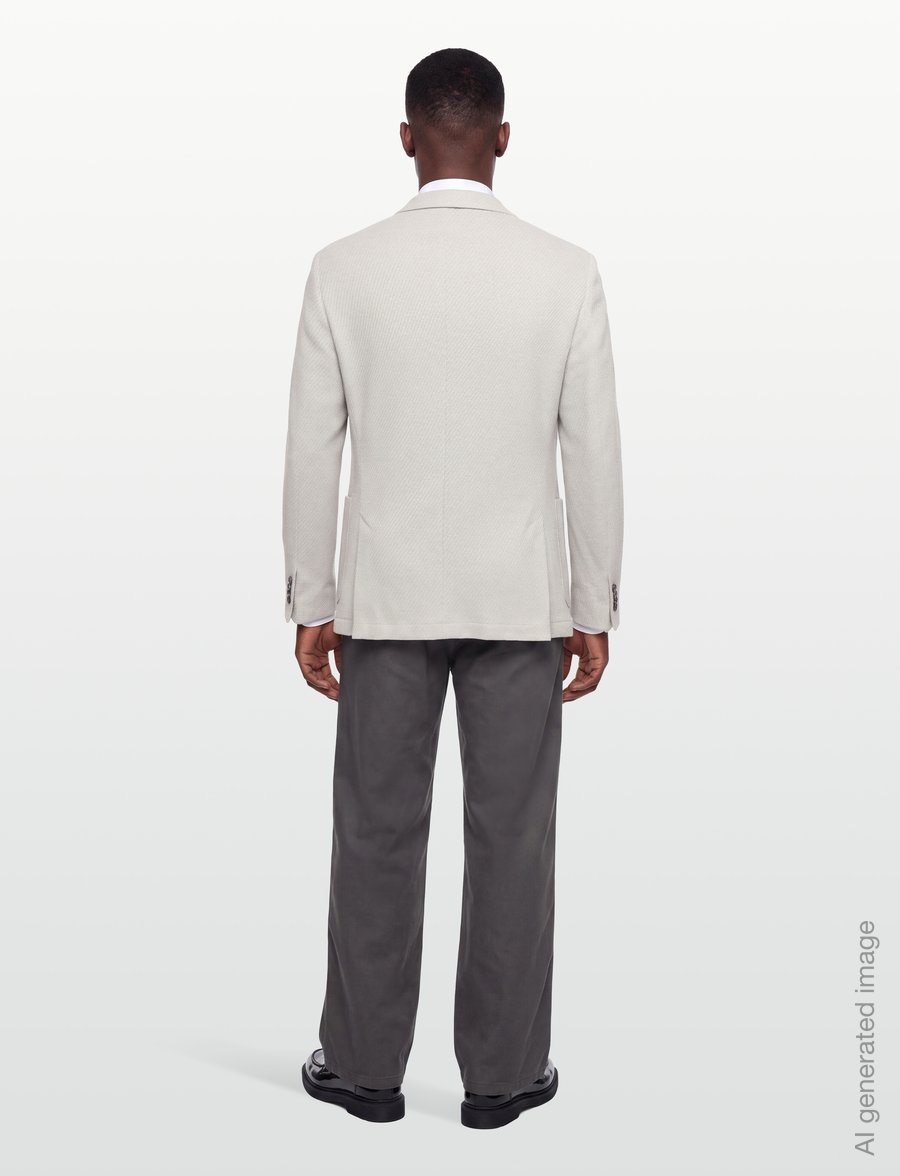 BOSS - C-Hanry-J-DB-263 - dwurzędowe blezery - open grey - 4