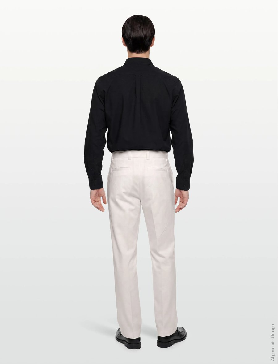 BOSS - C-Pat-DPL-263 - chinos - open white - 4