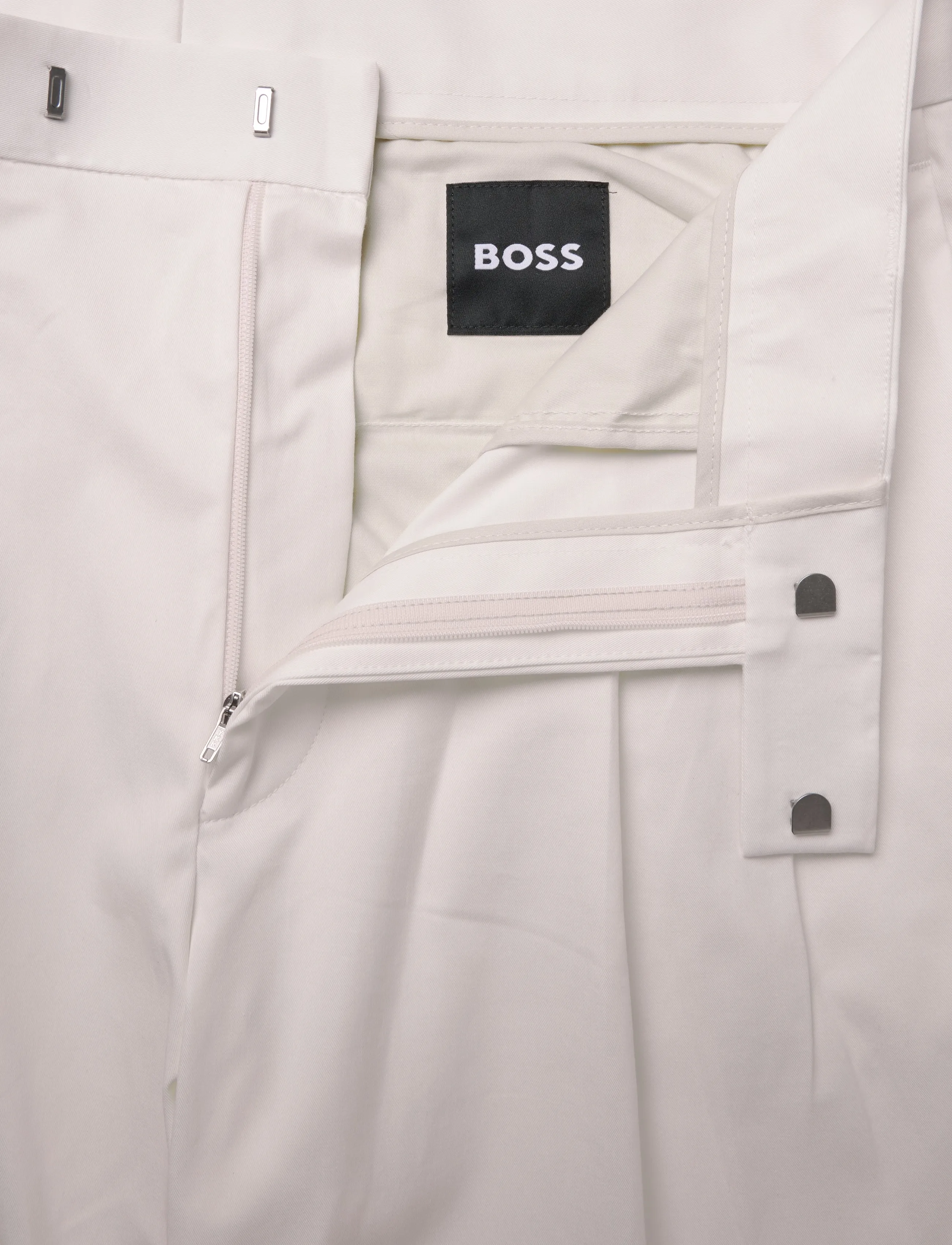 BOSS - C-Pat-DPL-263 - chinos - open white - 3