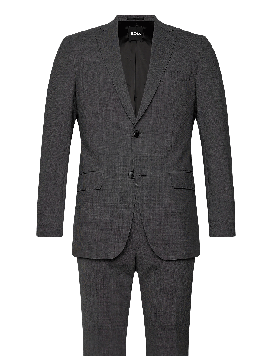 BOSS - P-Huge-2Pcs-FLWG-263 - Ülikonnad - medium grey - 0