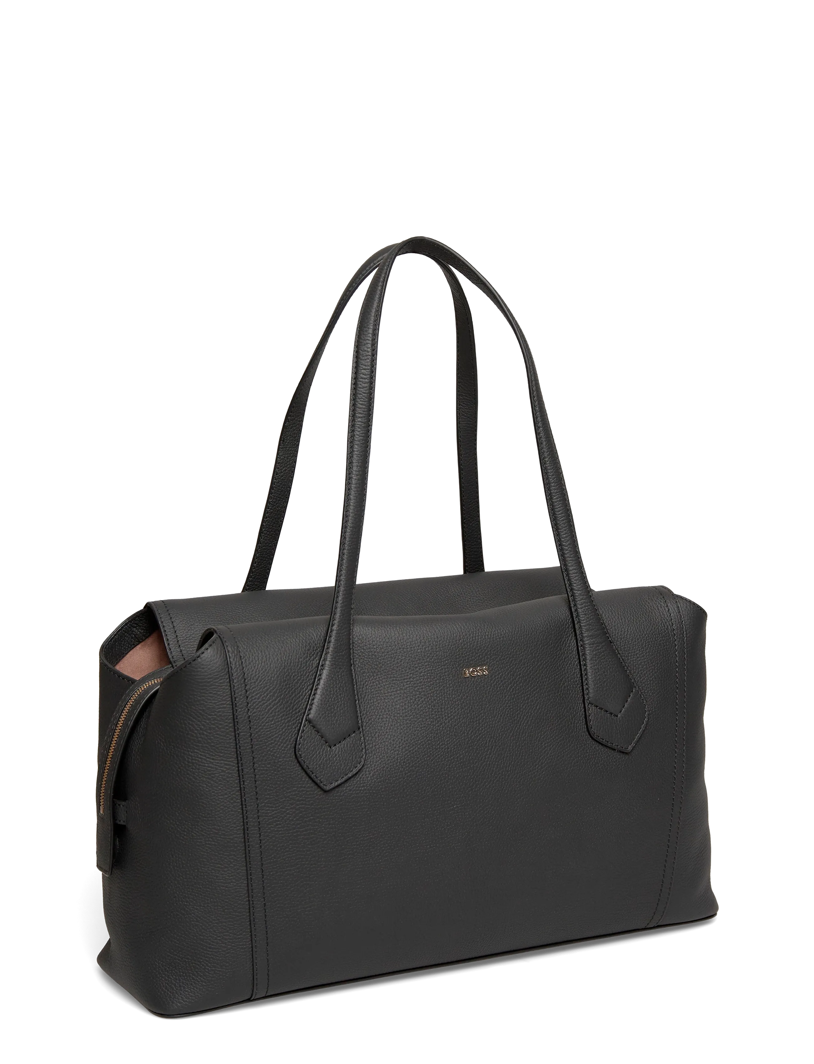 BOSS - Lenah Big Duffle Bag - sügisene kokkuhoid - black - 2