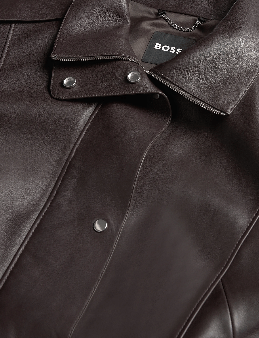 BOSS - Savani - skinnjackor - medium brown - 2
