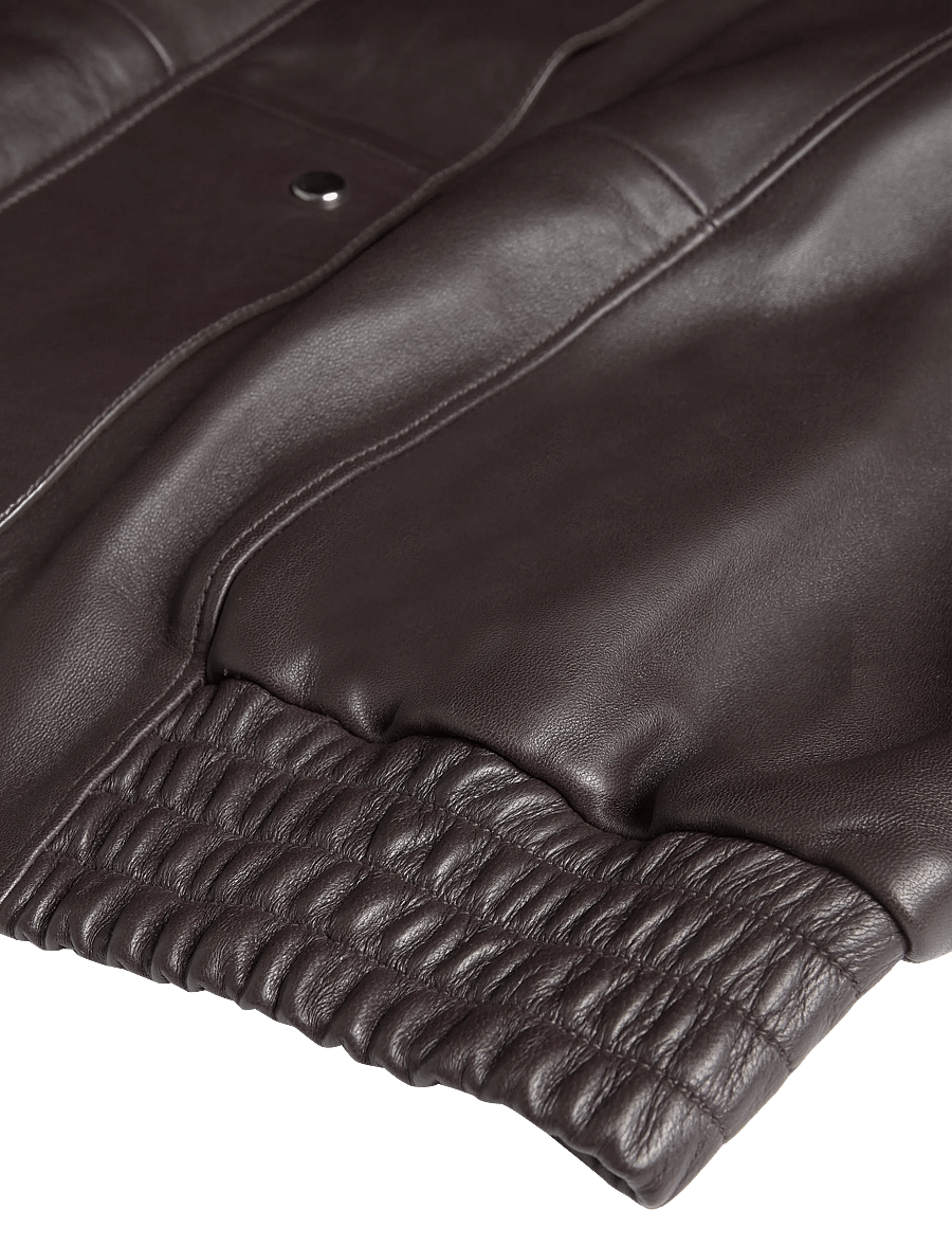BOSS - Savani - skinnjackor - medium brown - 3