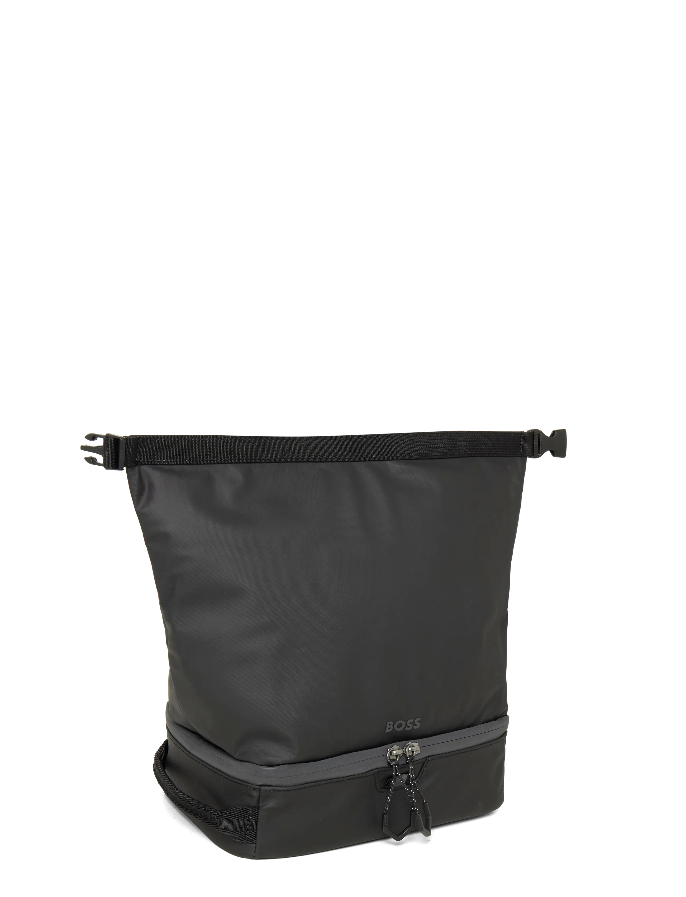 BOSS - Stenson_Rolltop Wash - black - 2