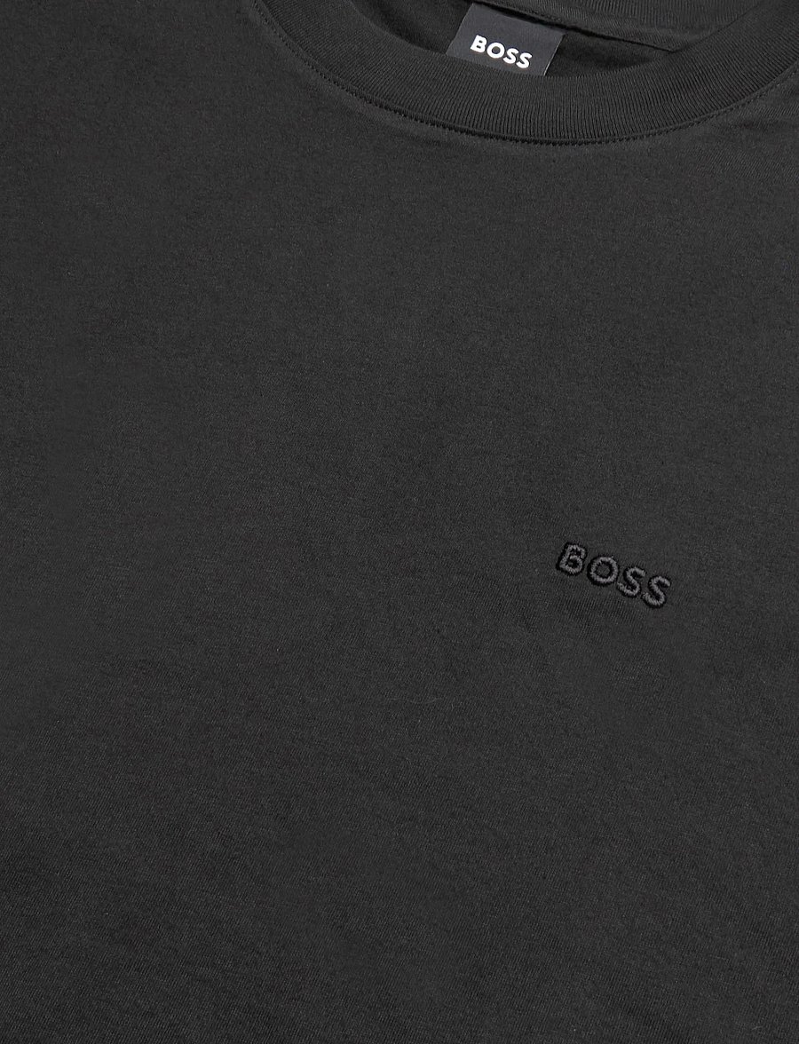 BOSS - H-Talley 01 - long-sleeved t-shirts - black - 2