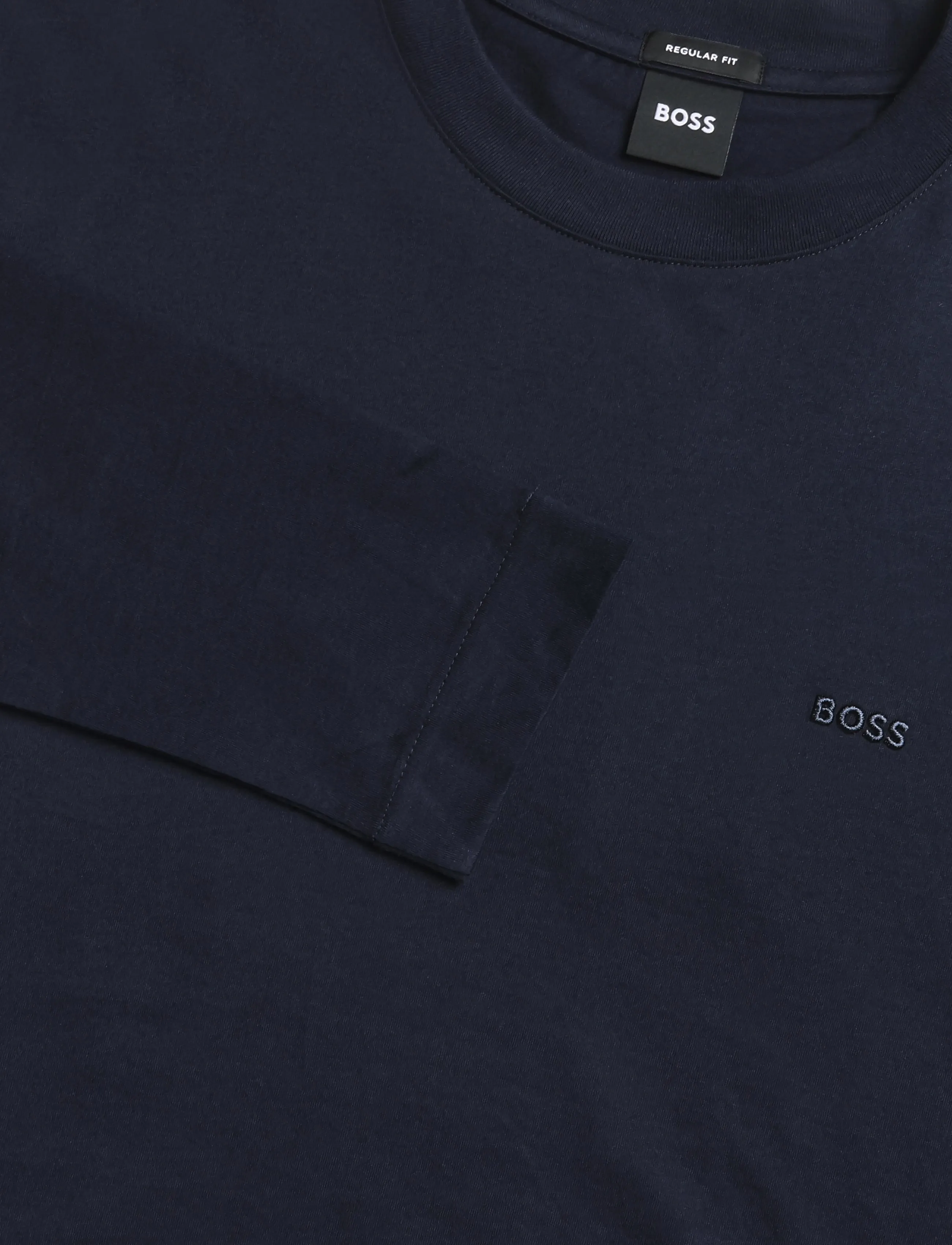 BOSS - H-Talley 01 - långärmade t-shirts - dark blue - 2