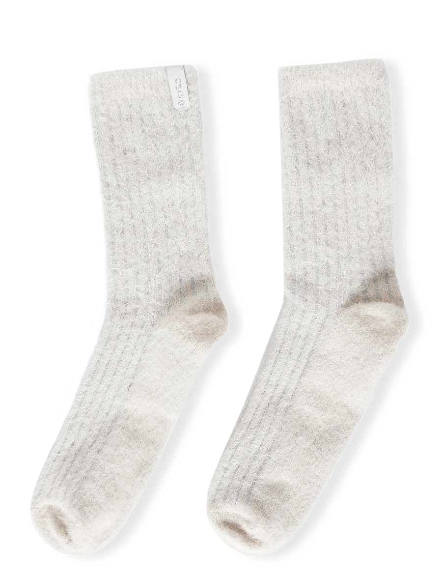 BOSS - RS ShinyHome PA W - normale socken - open white - 1