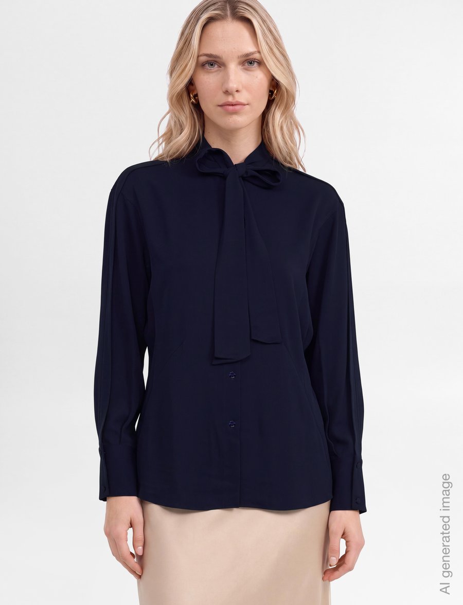 BOSS - Bonaz - langærmede bluser - dark blue - 3