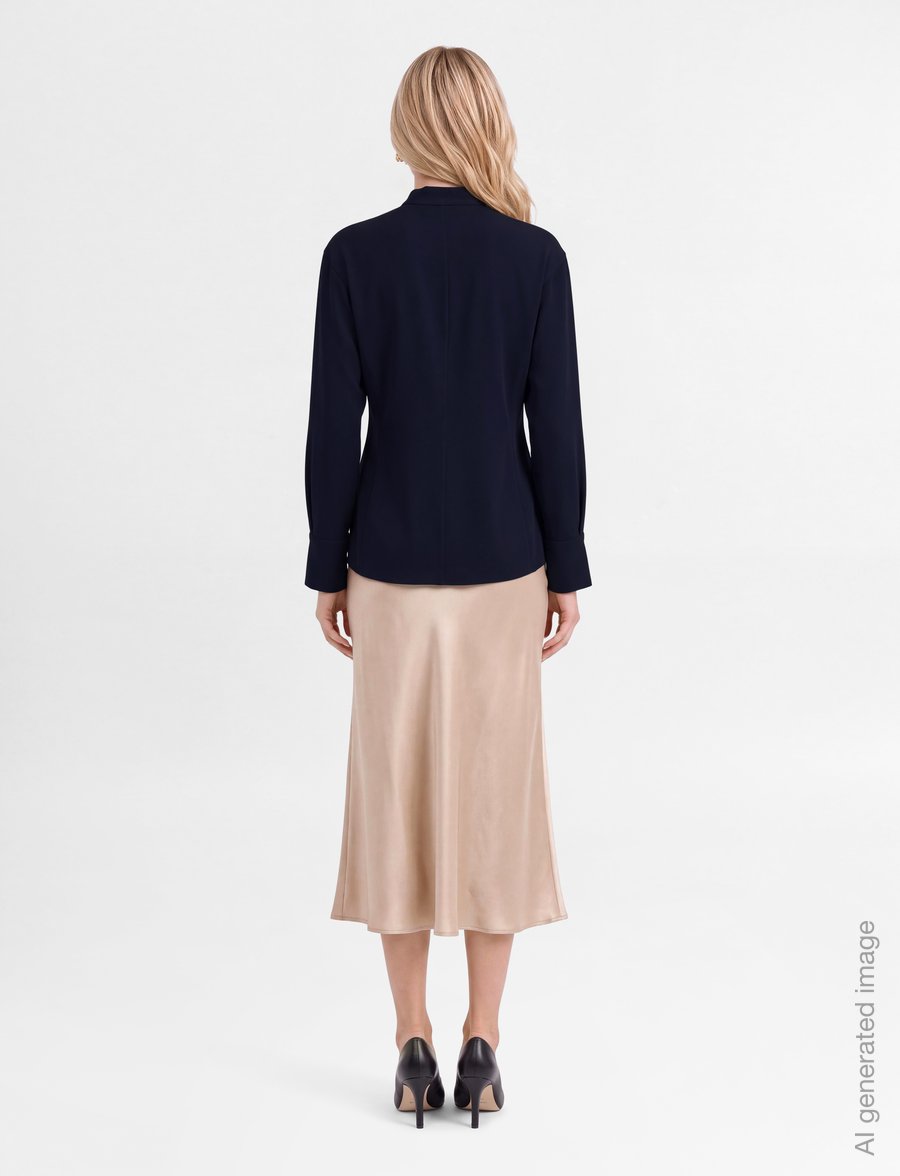 BOSS - Bonaz - langærmede bluser - dark blue - 4
