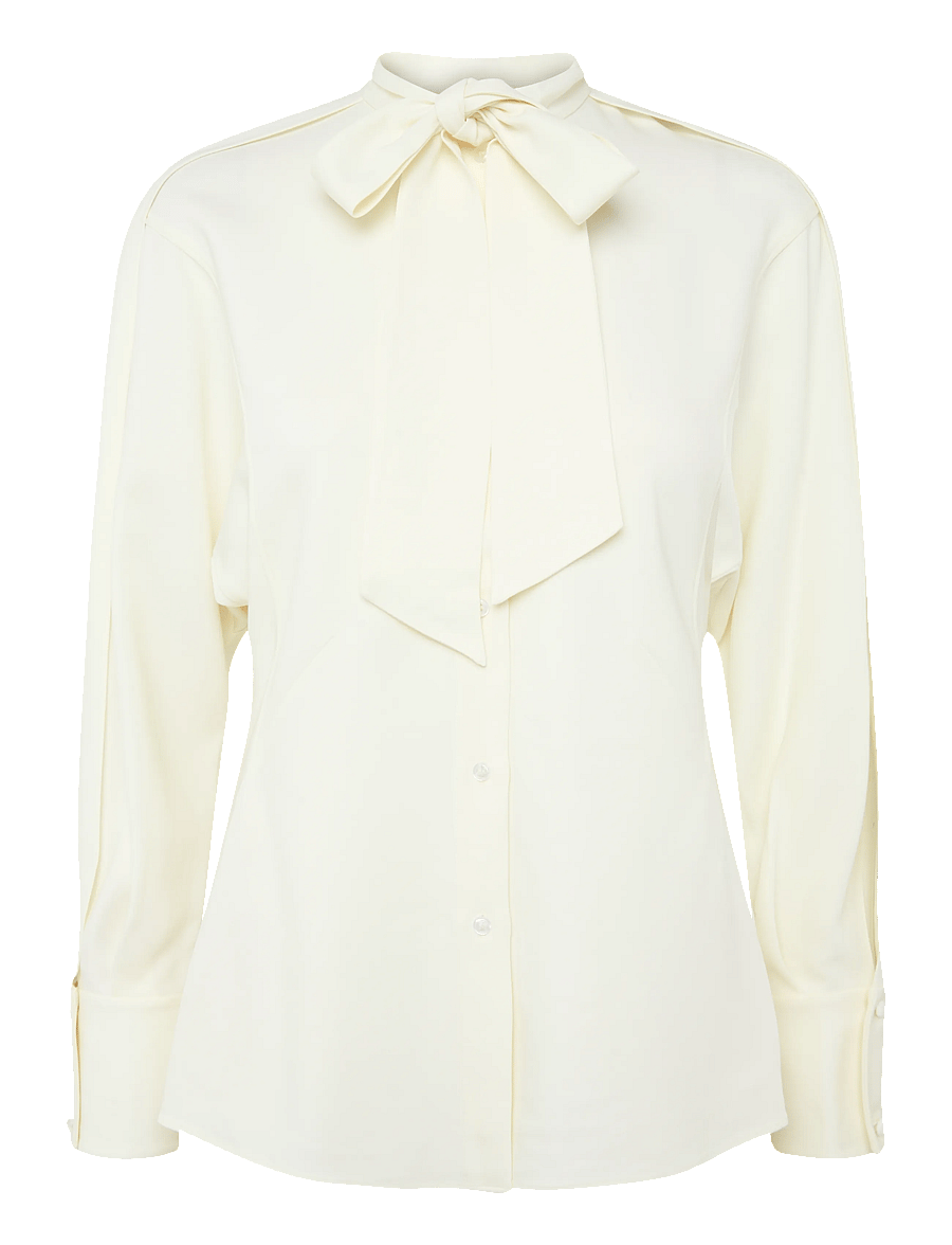 BOSS - Bonaz - long sleeved blouses - open white - 0
