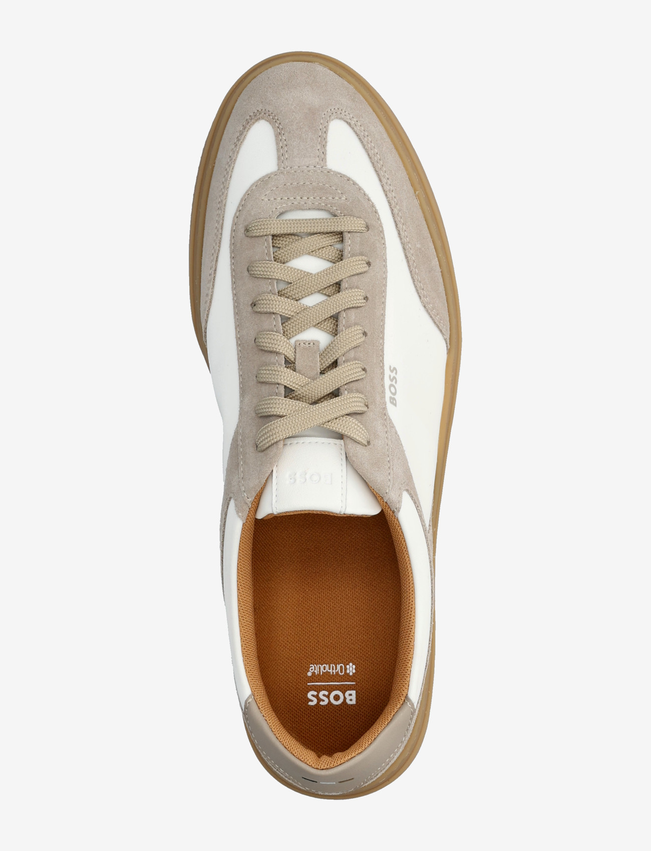 BOSS - Kieran_Tenn_sdnyn - lave sneakers - medium beige - 3