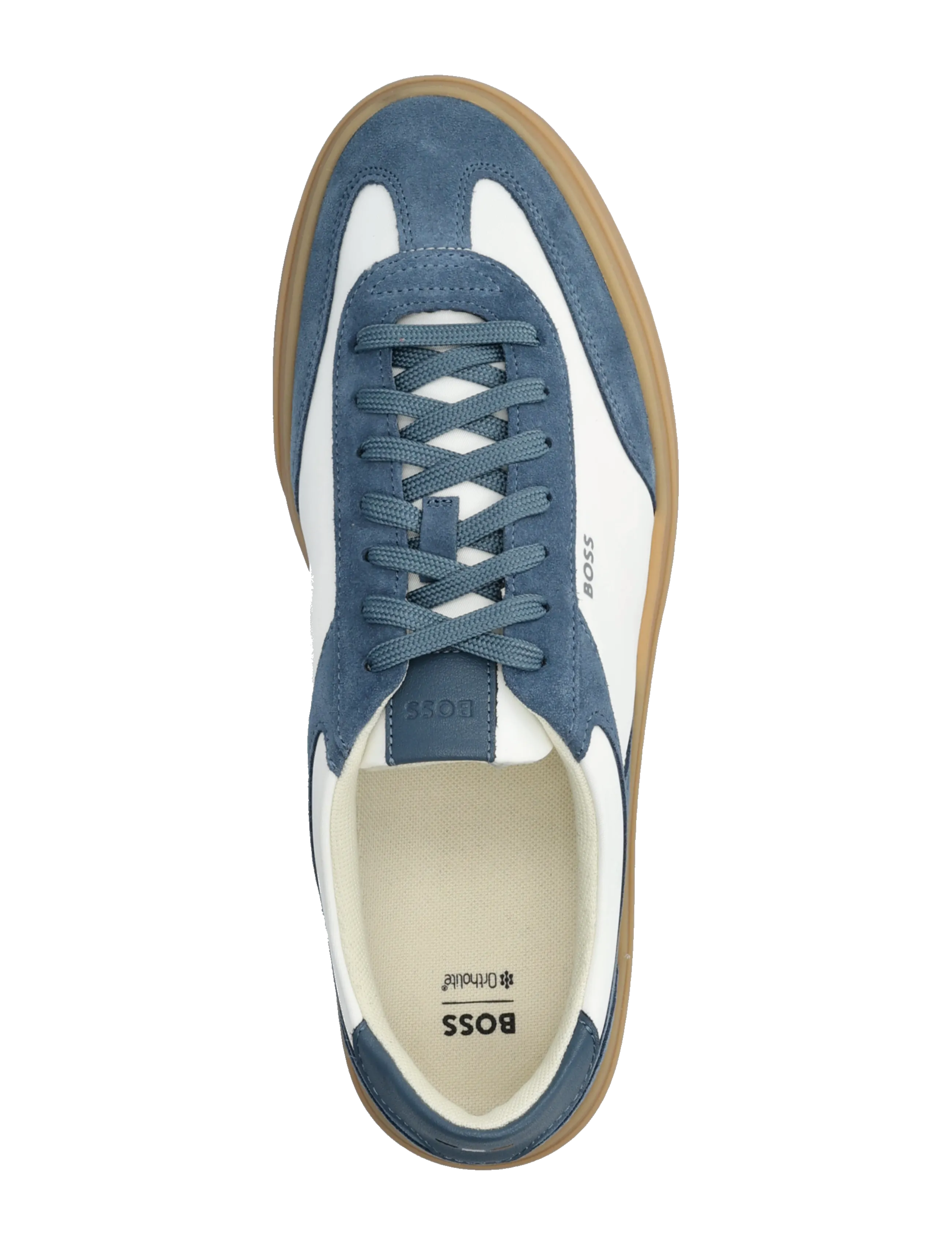 BOSS - Kieran_Tenn_sdnyn - låga sneakers - open blue - 3