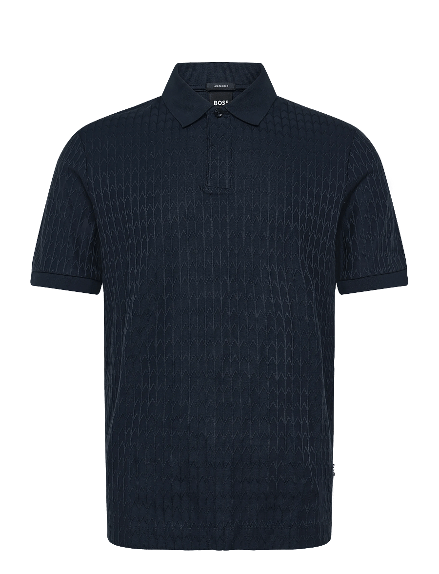 BOSS - H-Parlay 321 - kortærmede poloer - dark blue - 0