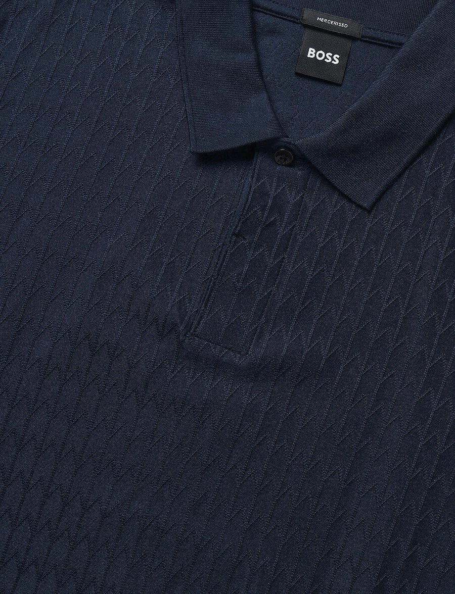 BOSS - H-Parlay 321 - kortærmede poloer - dark blue - 2