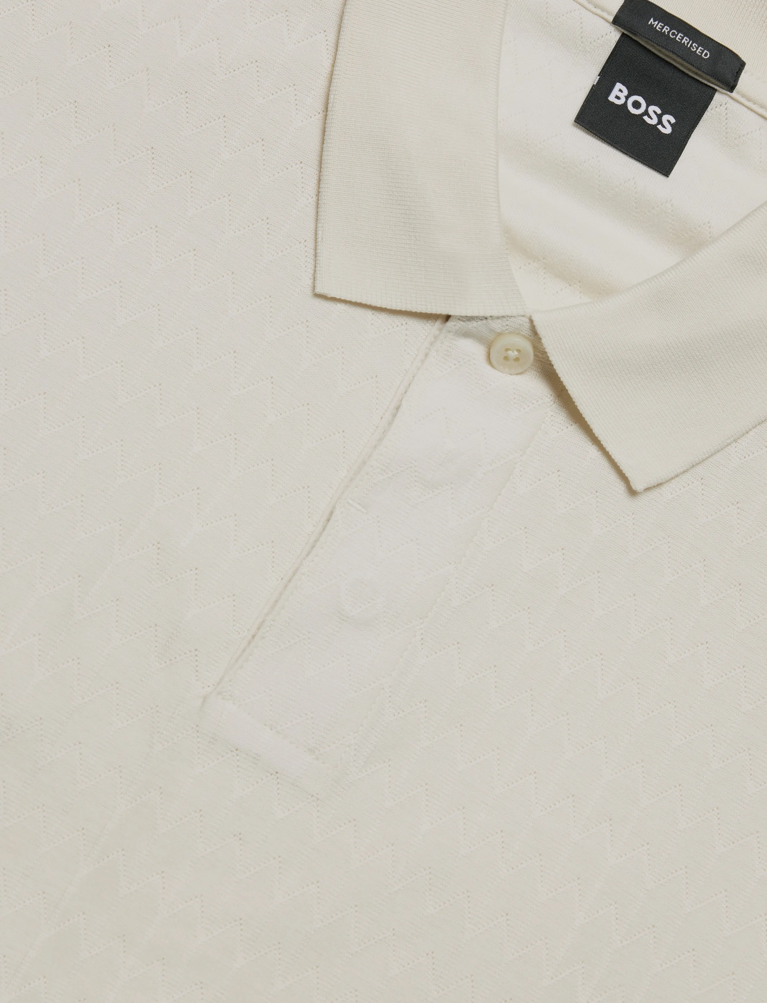 BOSS - H-Parlay 321 - kortærmede poloer - open white - 2