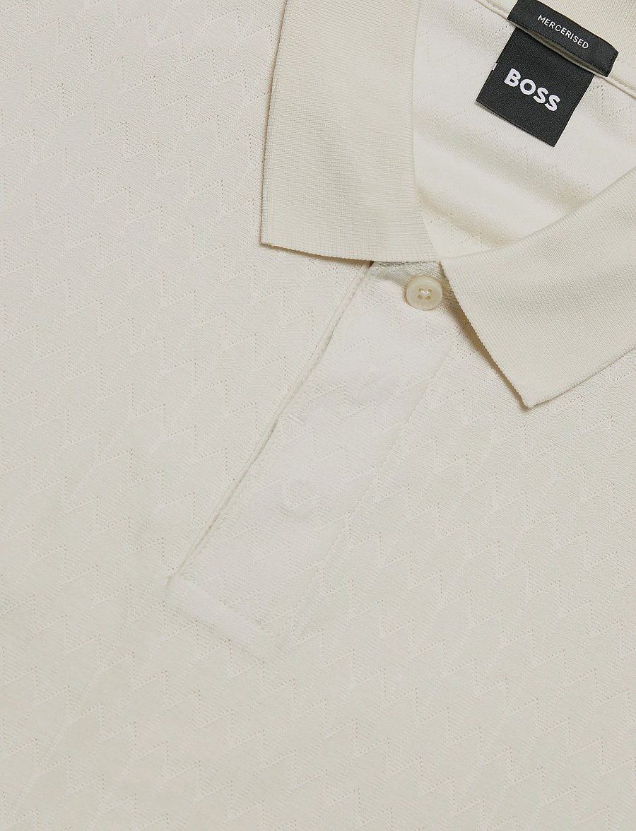 BOSS - H-Parlay 321 - kortærmede poloer - open white - 2