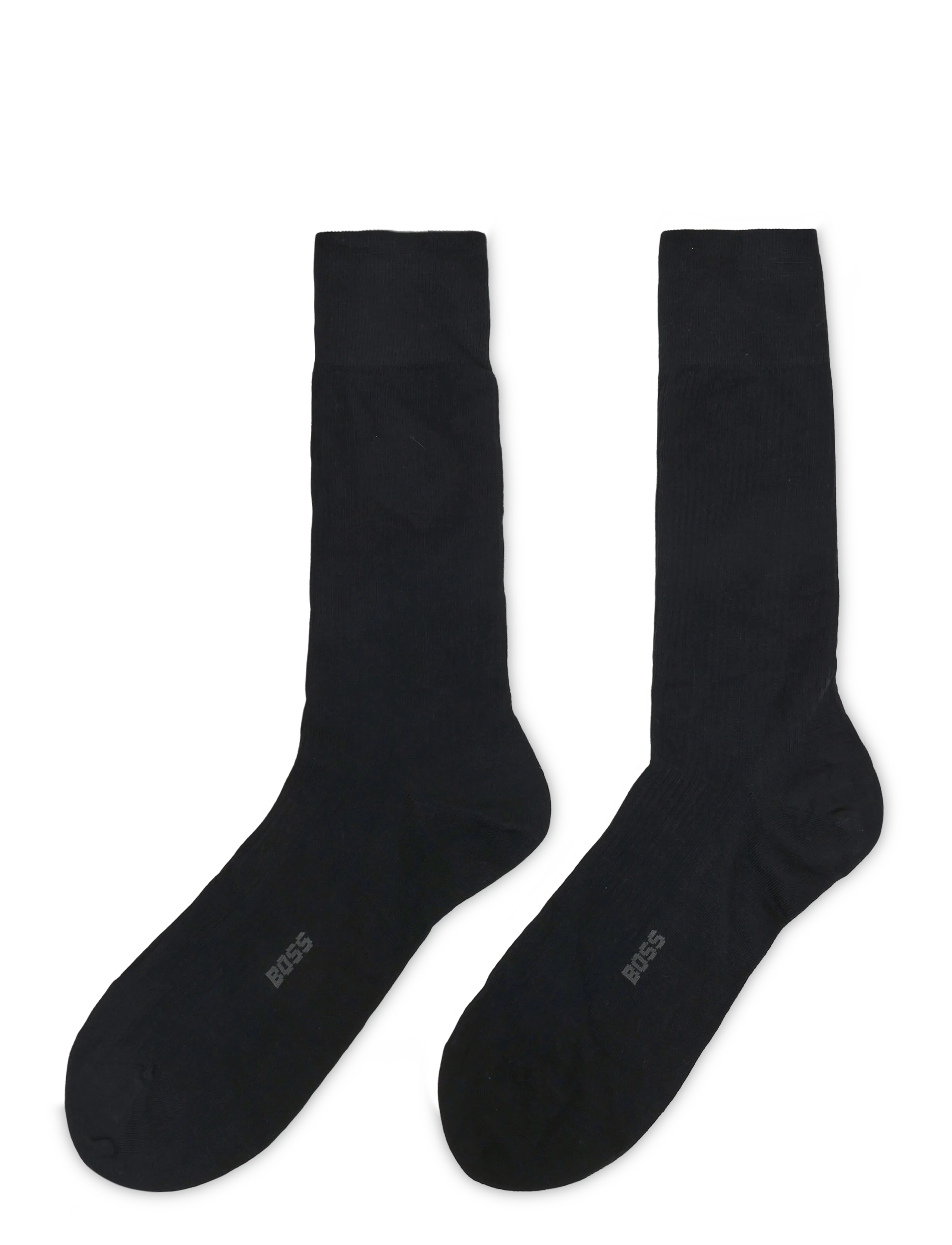 BOSS - 2P RS RIB Uni WO - vanliga strumpor - black - 1