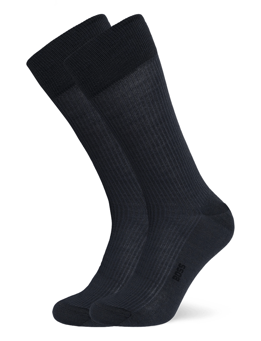 BOSS - 2P RS RIB Uni WO - vanliga strumpor - charcoal - 0