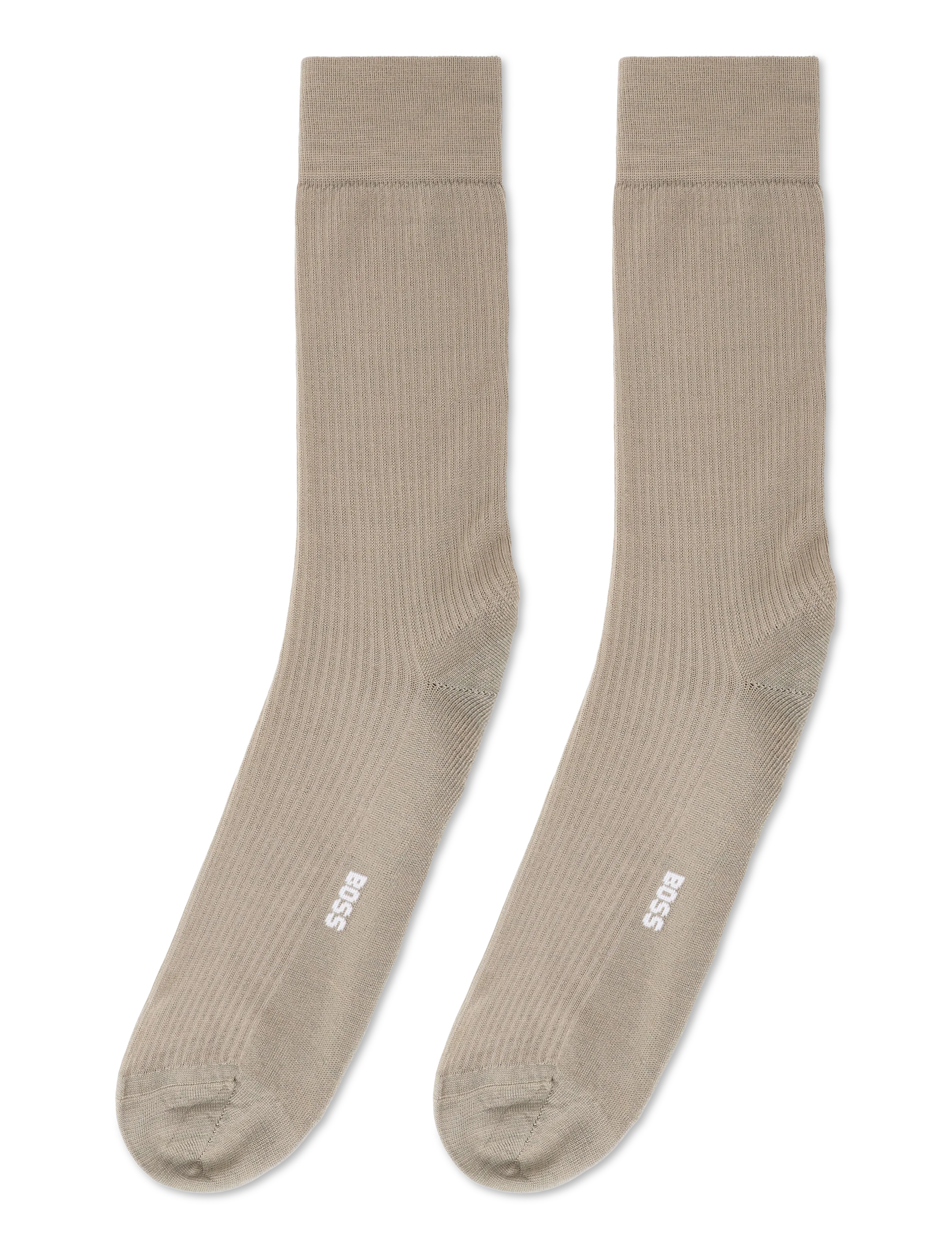 BOSS - 2P RS RIB Uni WO - tennissocken - open brown - 1