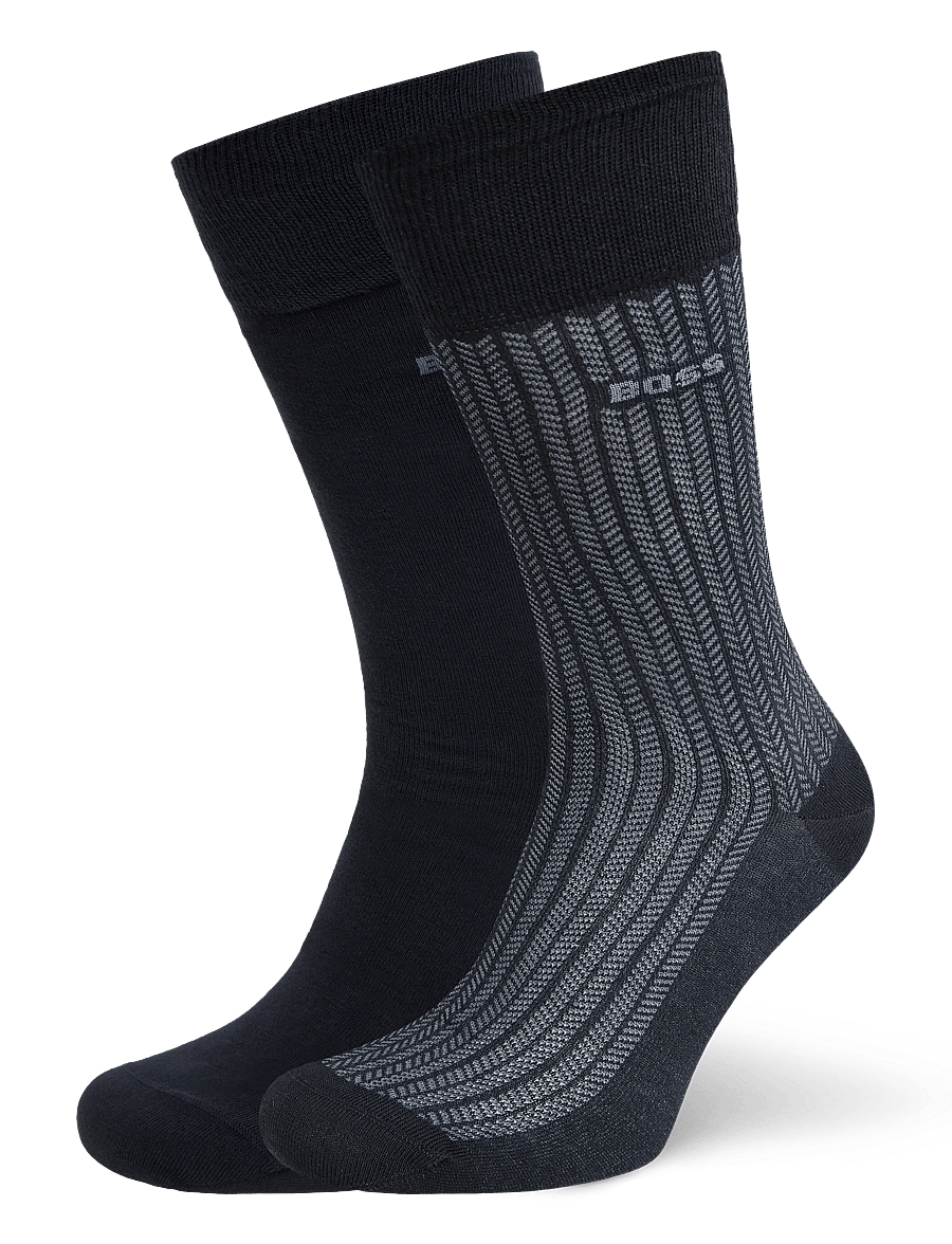 BOSS - 2P RS Minipattern CC - tennissocken - dark blue - 0