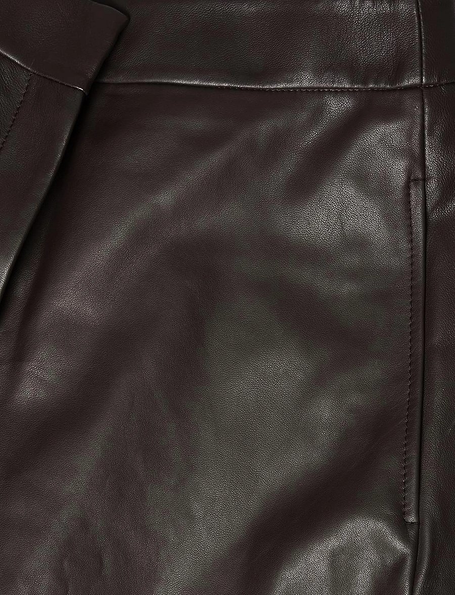 BOSS - Sipasa - leather trousers - medium brown - 2