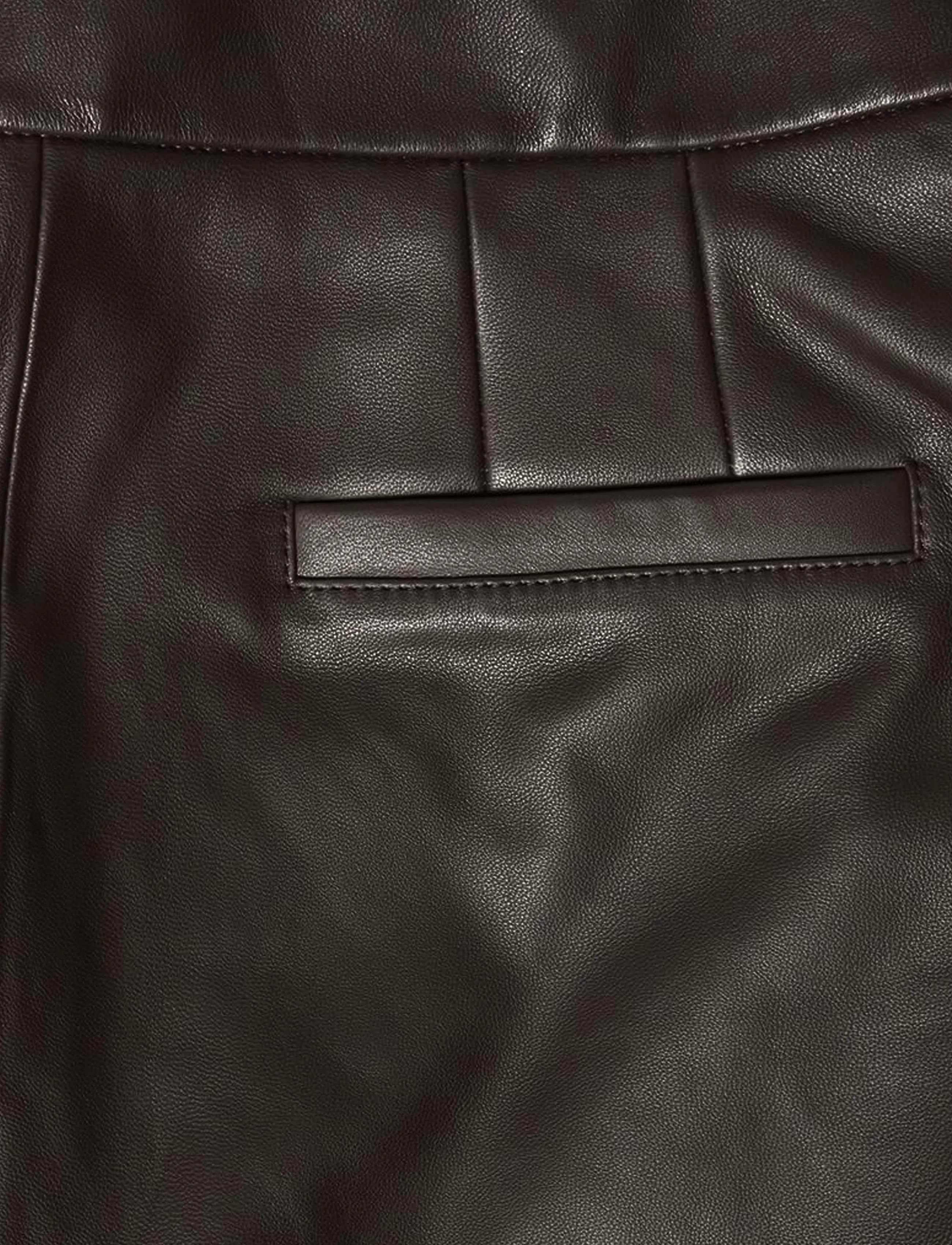 BOSS - Sipasa - leather trousers - medium brown - 4