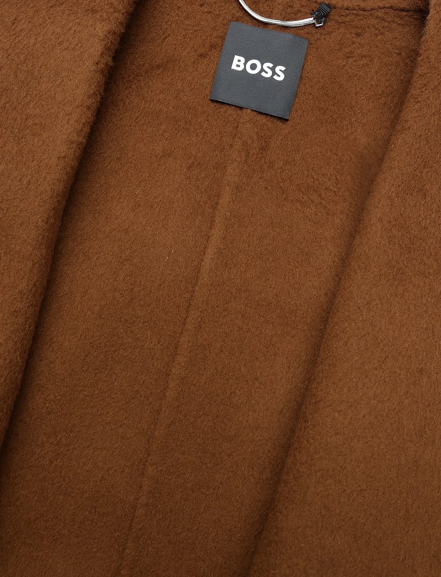 BOSS - Cariby_DF - vinterjackor - brown overflow - 2