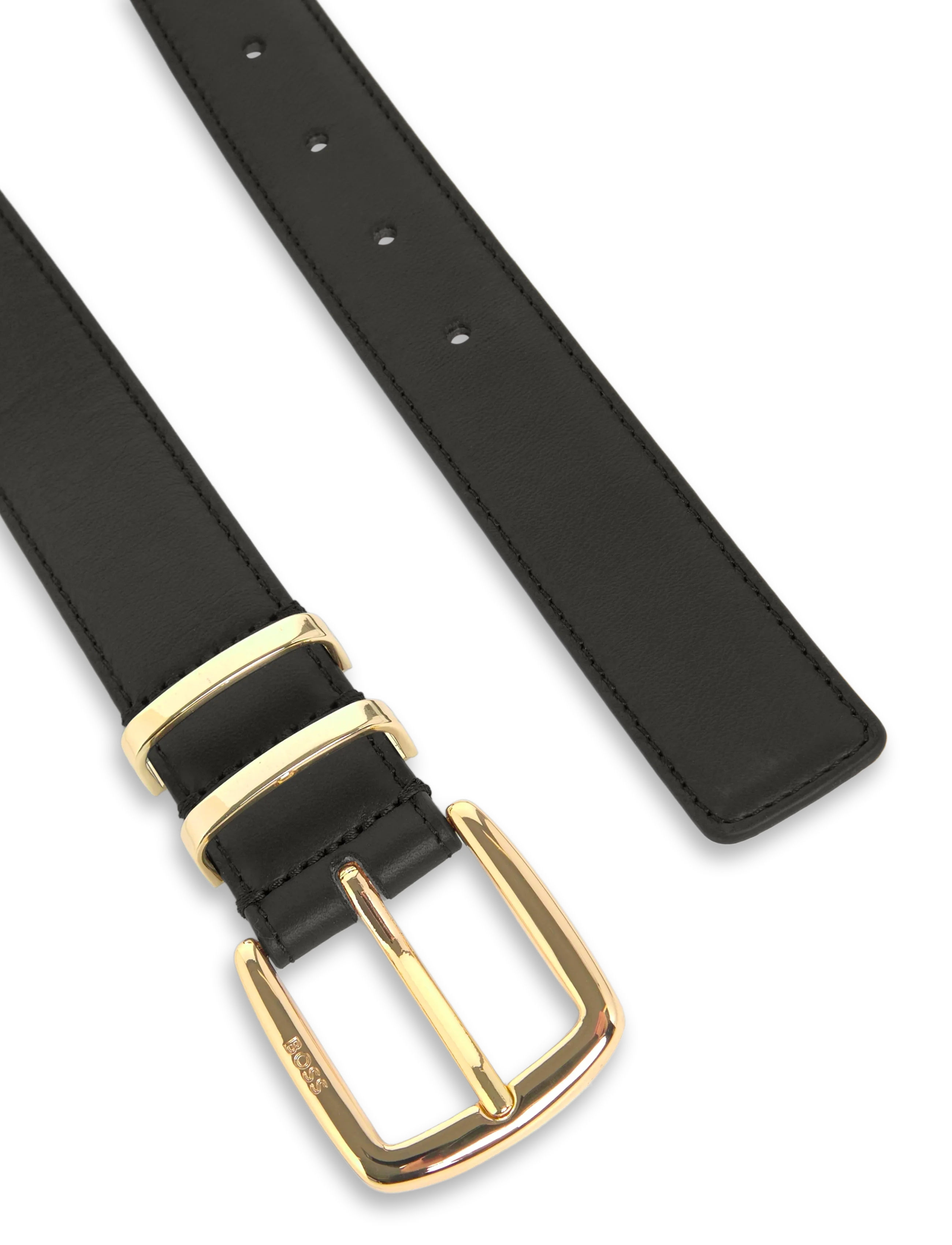 BOSS - Plum-ML_Sz30 - ledergürtel - black - 1