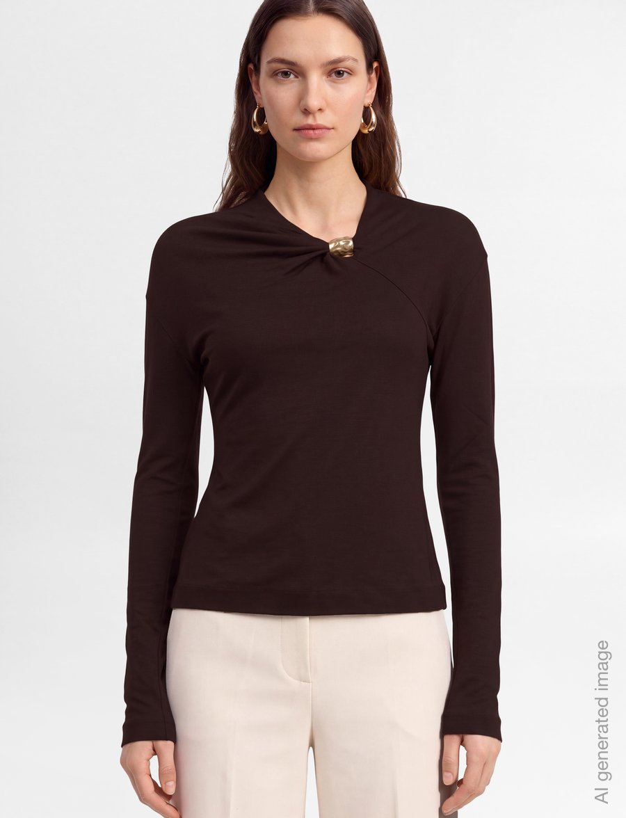 BOSS - Edonya - pullover - medium brown - 3