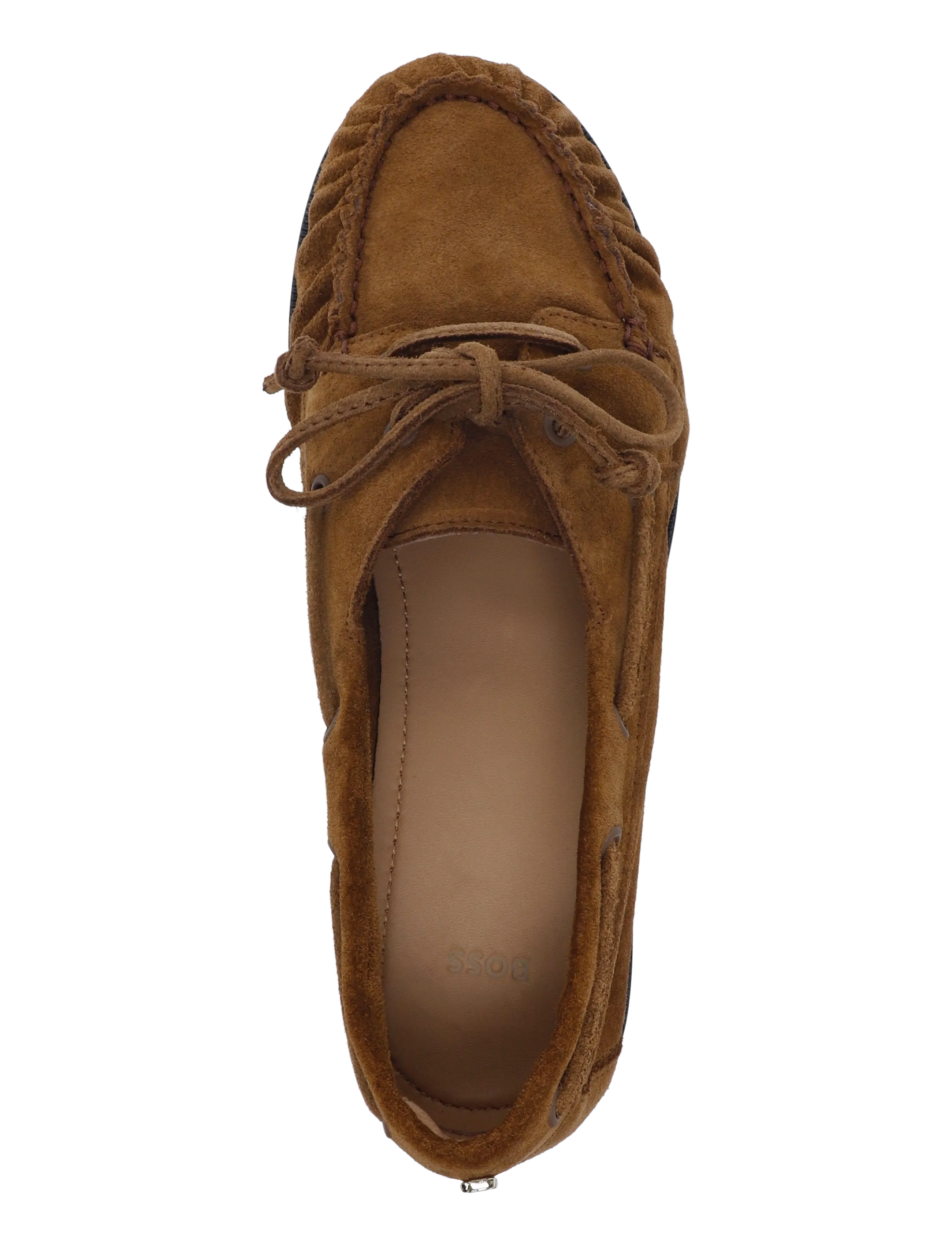 BOSS - Lycia_Boat_SDBB - seglarskor - medium brown - 2