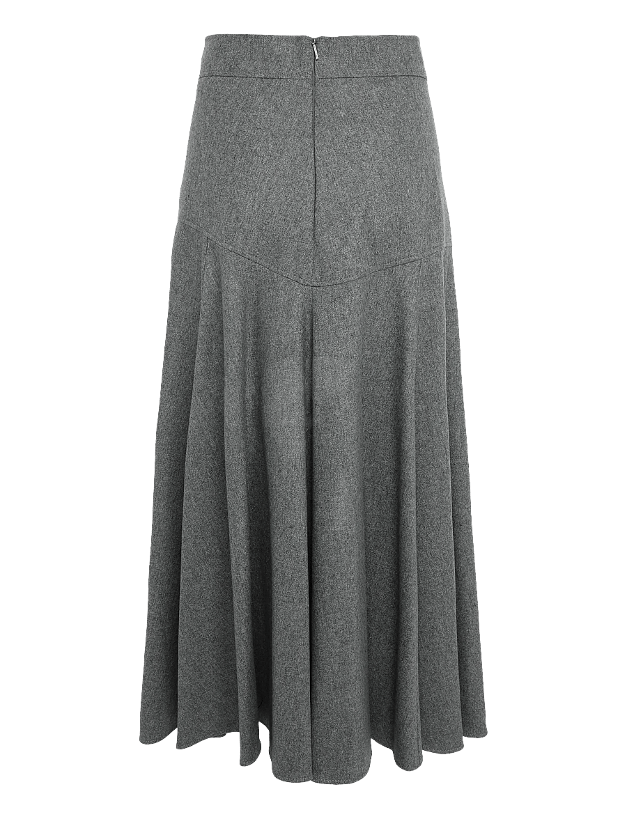 BOSS - Vopala - midi-röcke - open grey - 1
