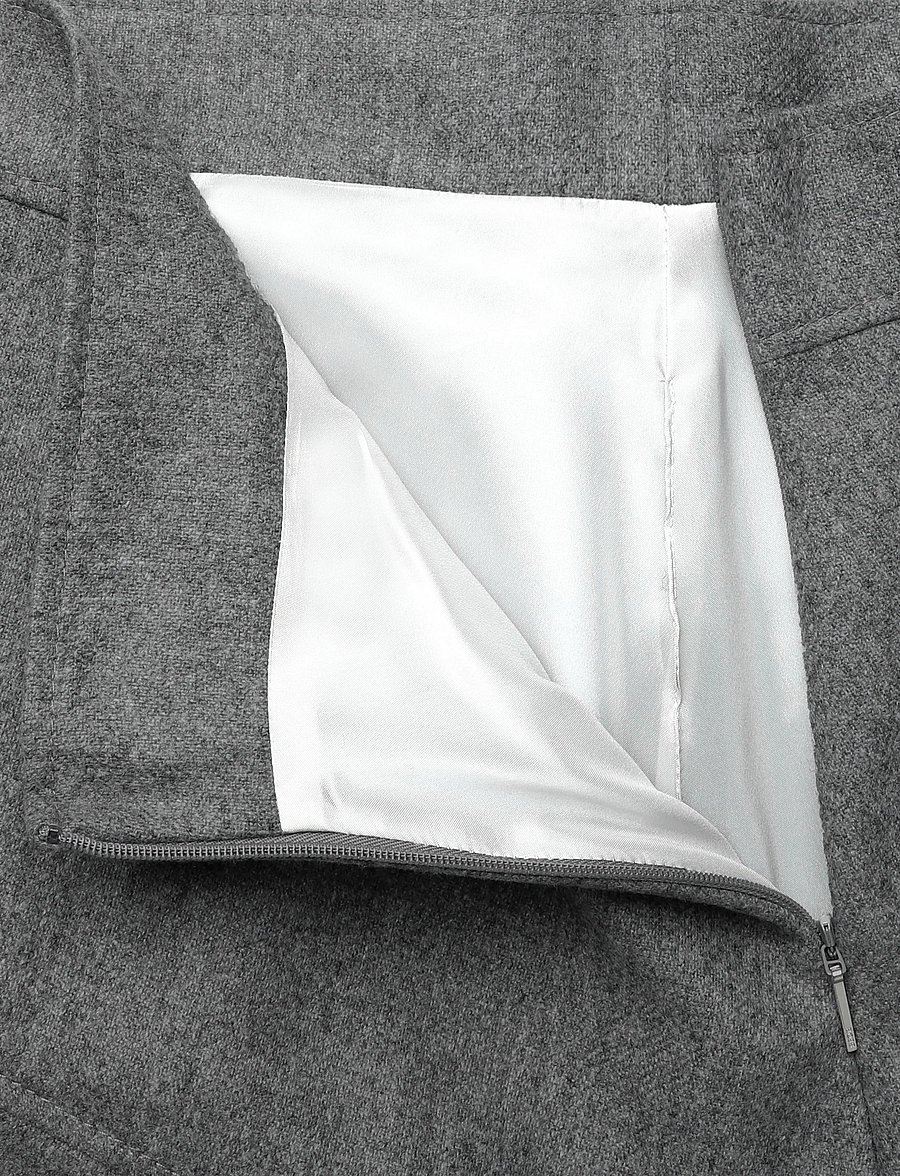 BOSS - Vopala - midi-röcke - open grey - 2
