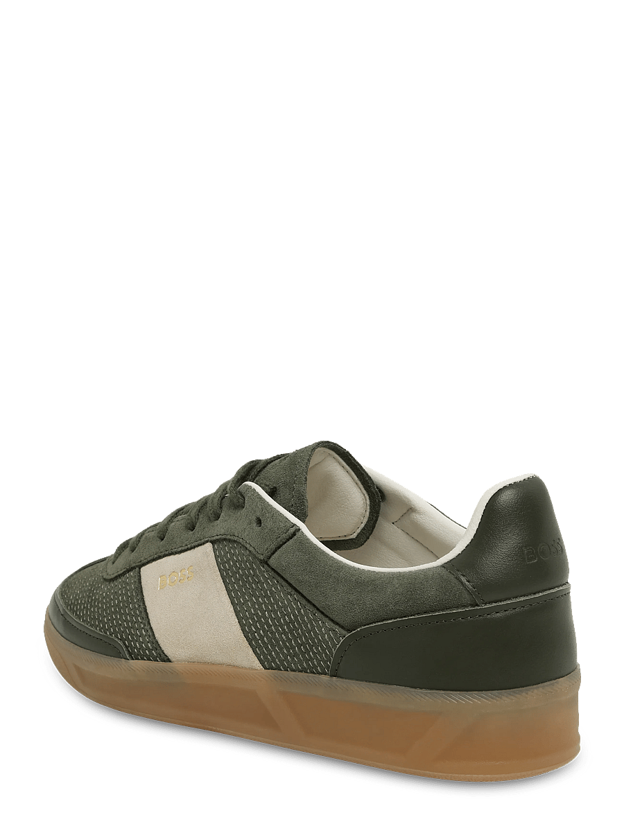 BOSS - Brenta_Tenn_stcsd - lágir strigaskór - dark green - 1