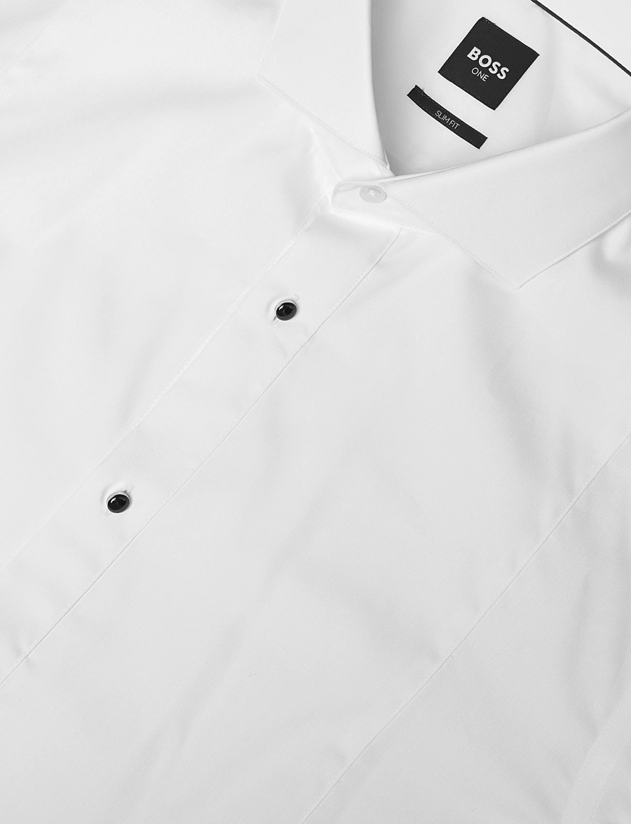 BOSS - H-HANK-TUX4-B1-C-263 - tuxedo shirts - white - 2