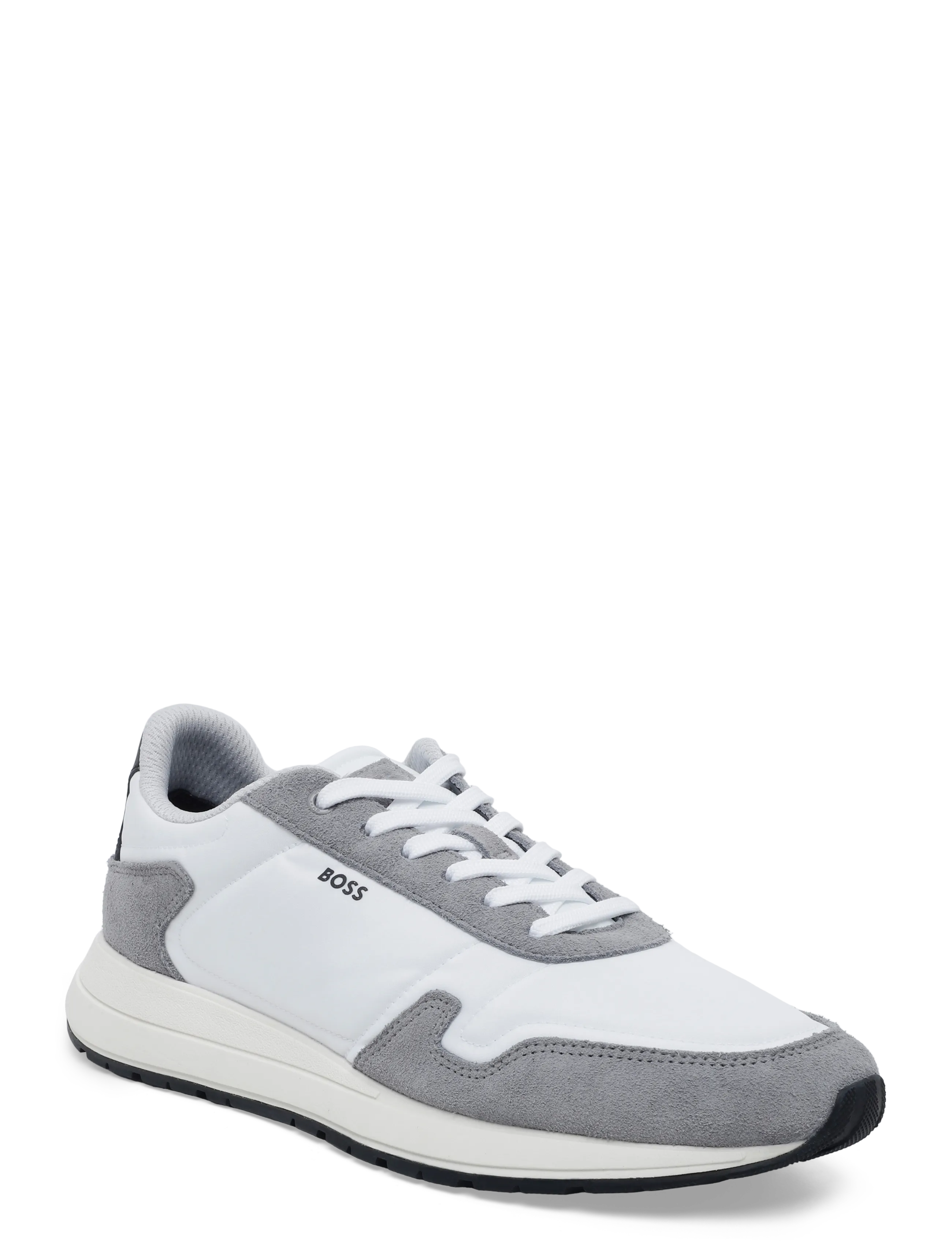 BOSS Vinston_Runn_Nysd, 42, White, Sneakers > Sneakers Med Lav Top, Herre