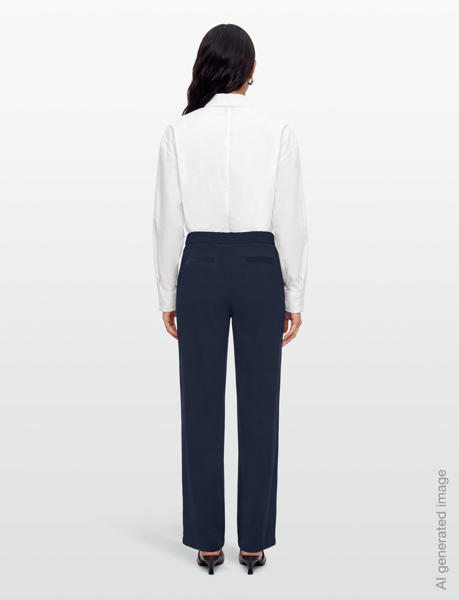 BOSS - Tiana20 - culottes - dark blue - 4