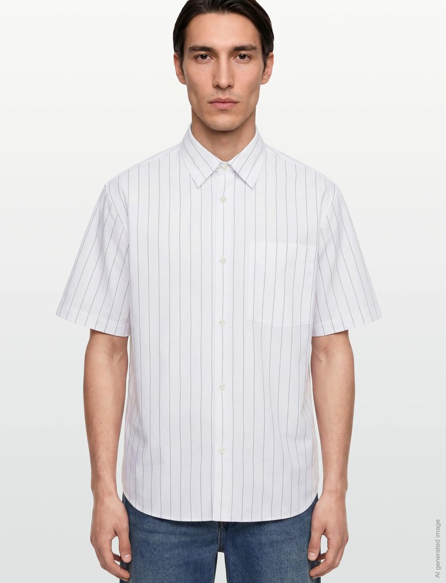 BOSS - H-JOE-K-SH-C1-262 - gestreifte hemden - white - 3